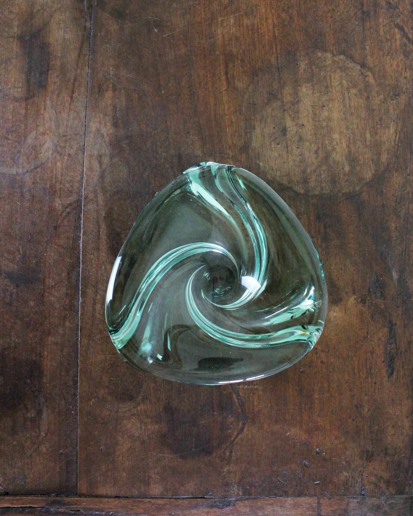 Green Swirl Bowl
