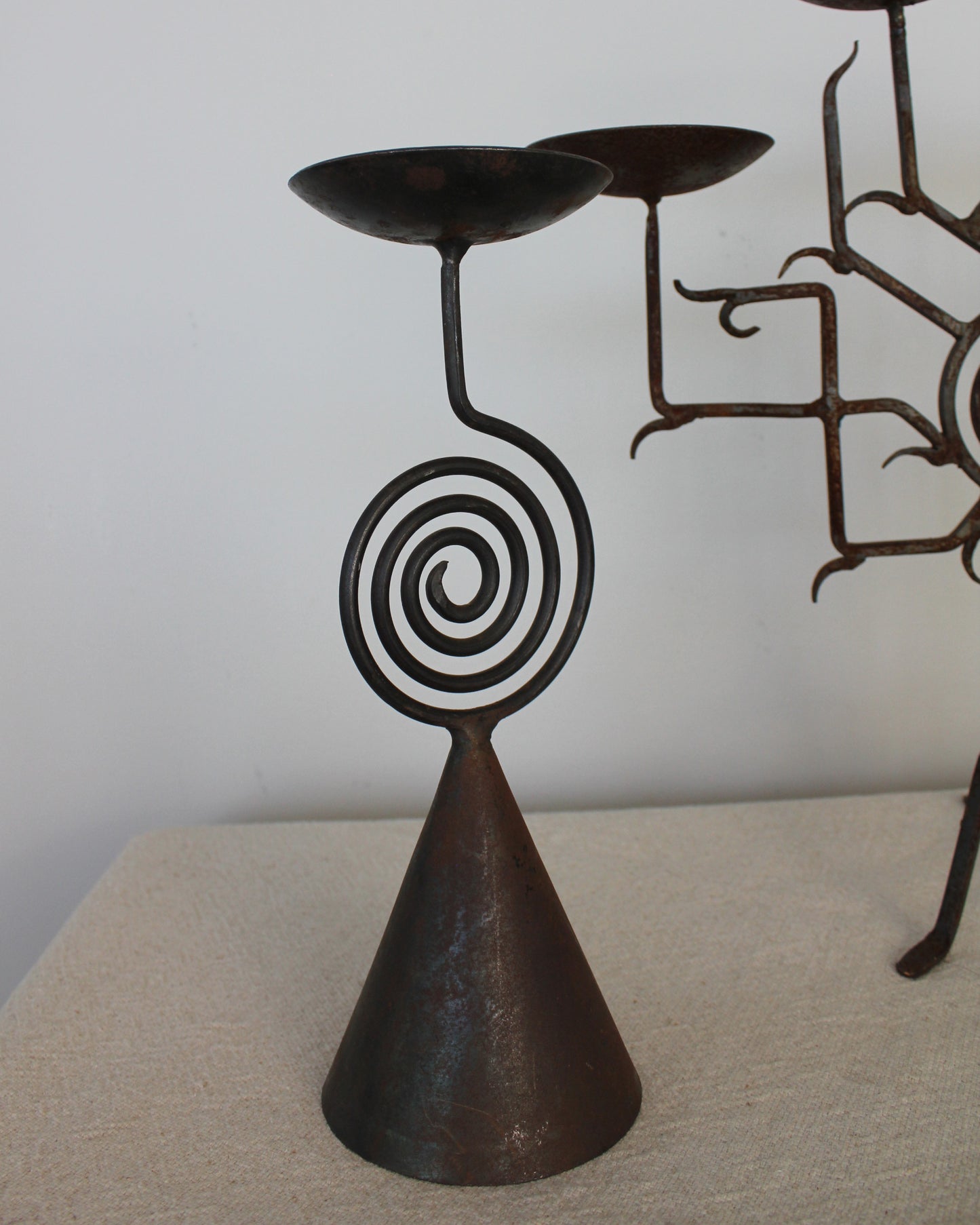 Esoteric Spiral Candle Stands