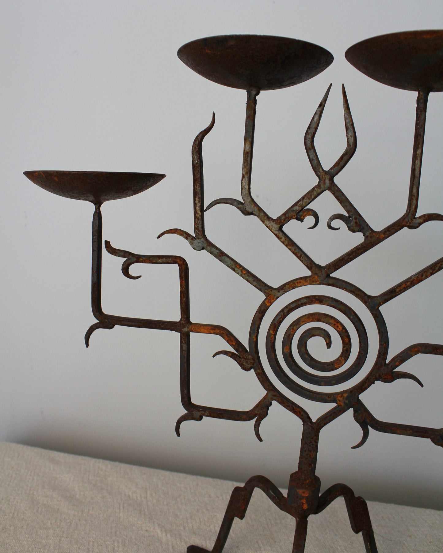 Esoteric Spiral Candle Stands