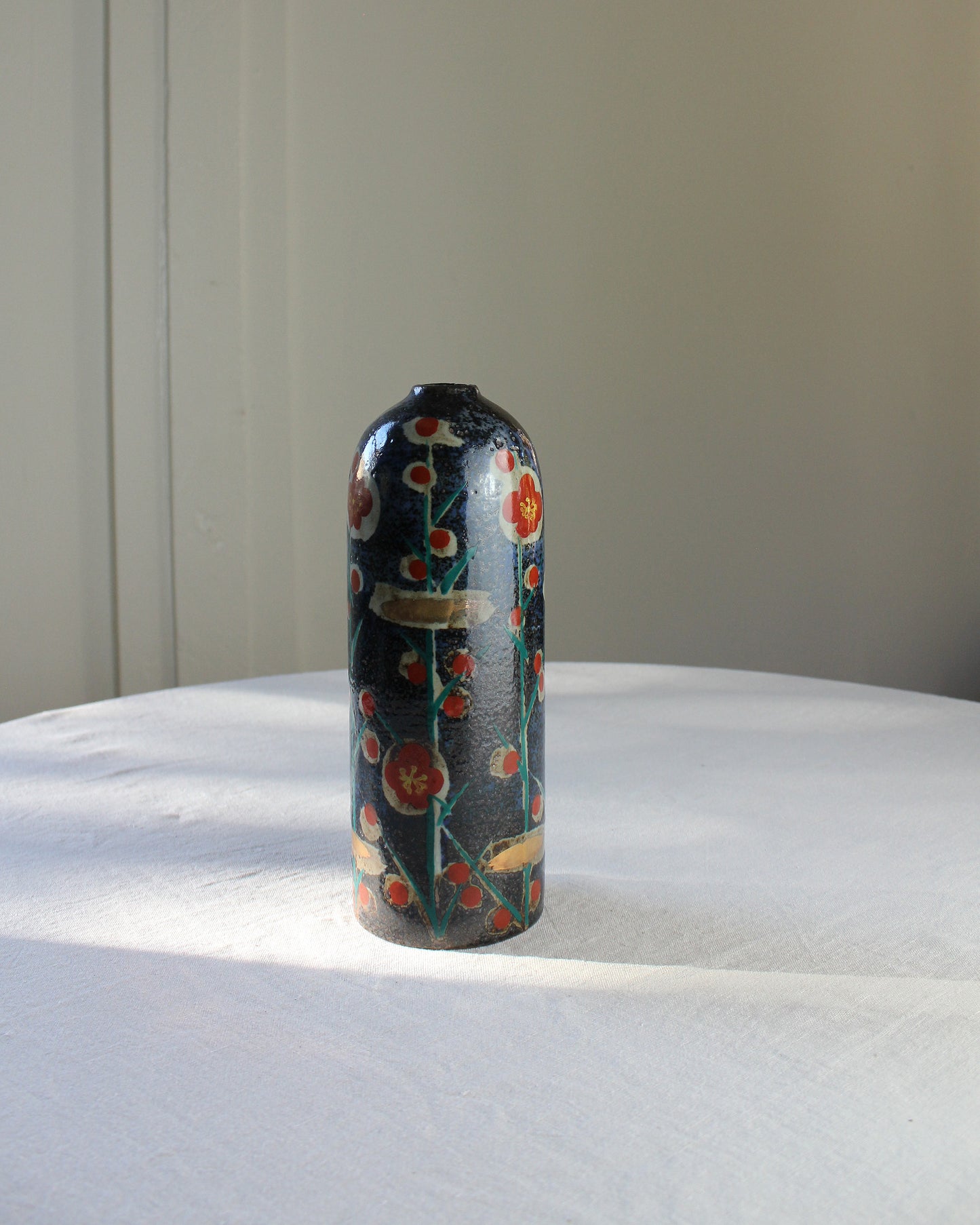 Mid Century Floral Vase
