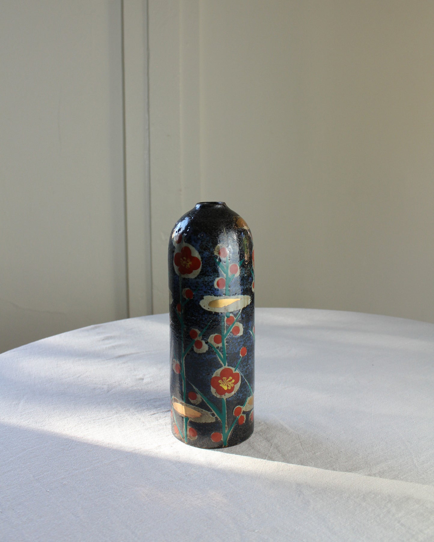 Mid Century Floral Vase