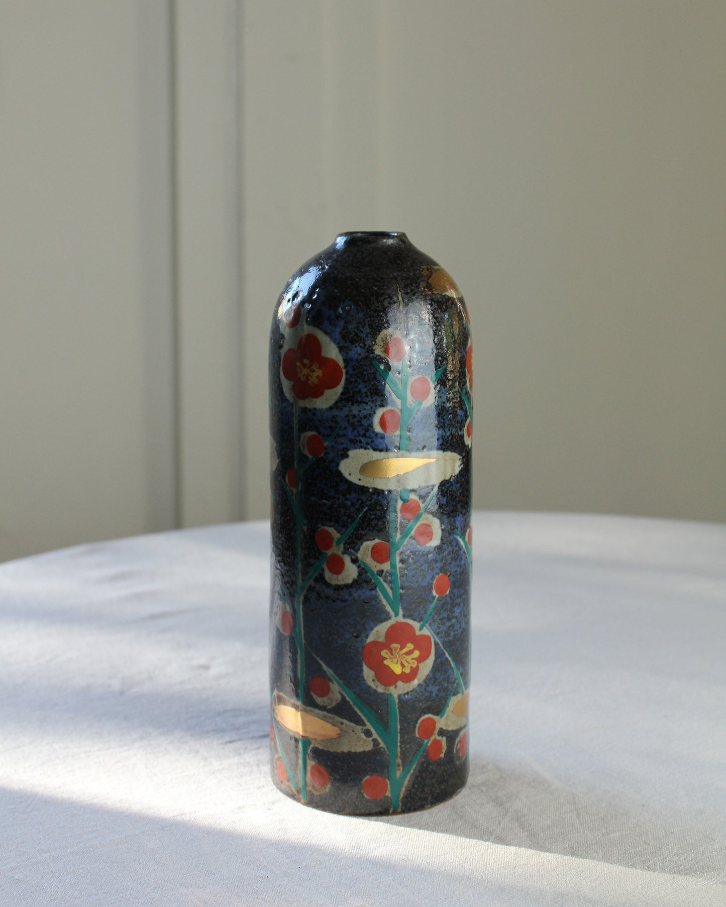 Mid Century Floral Vase