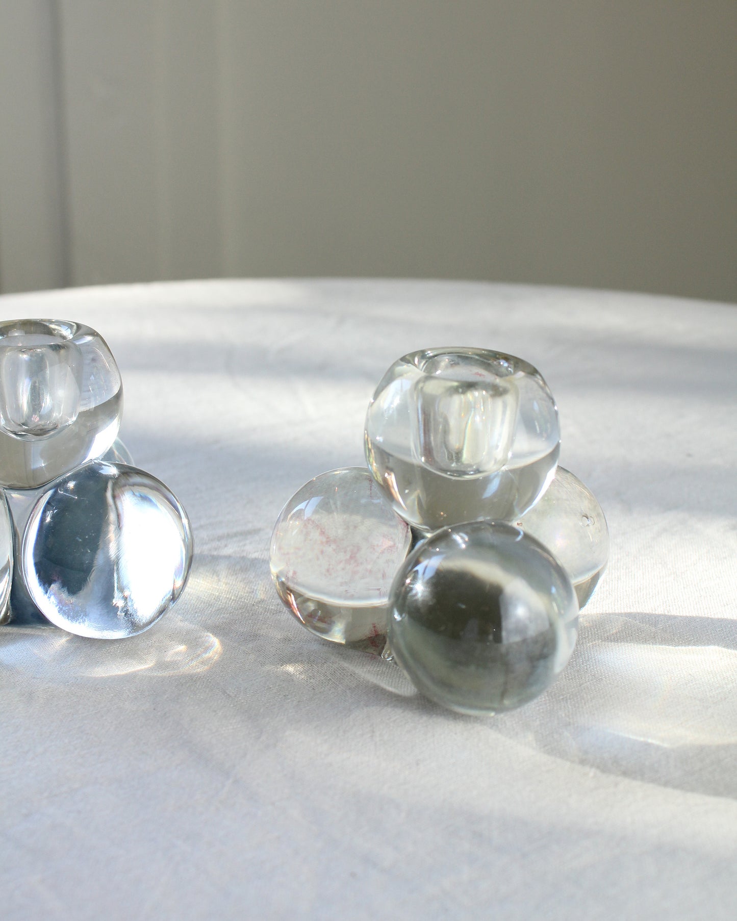 Stacked Orb Candle Holders