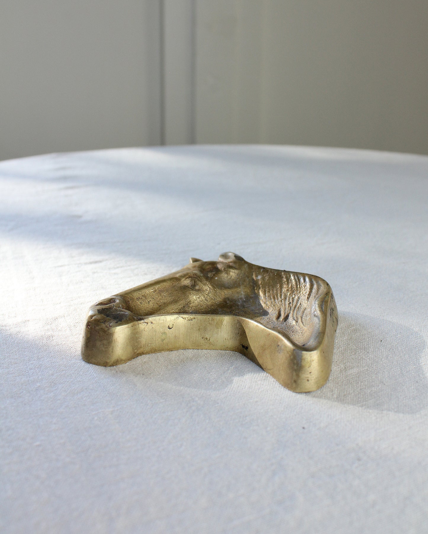 Horse Head Brass Dish