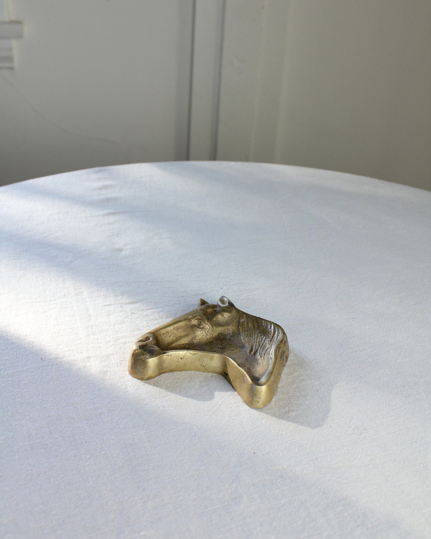 Horse Head Brass Dish