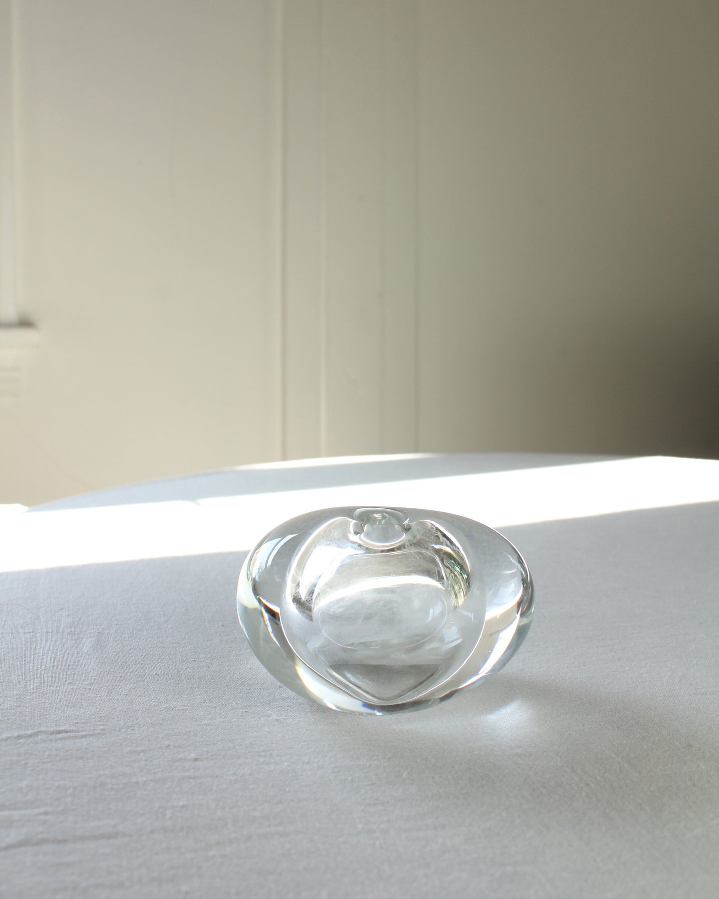 Oval Glass Bud Vase