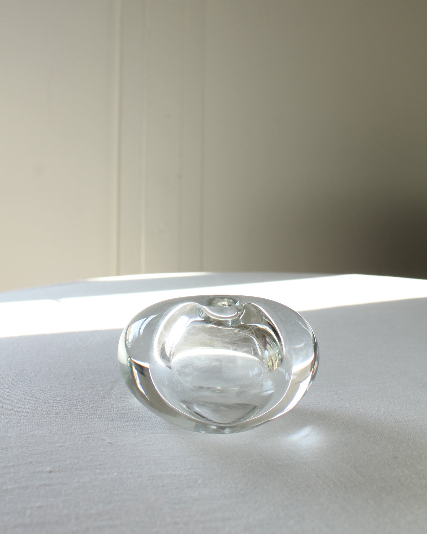 Oval Glass Bud Vase