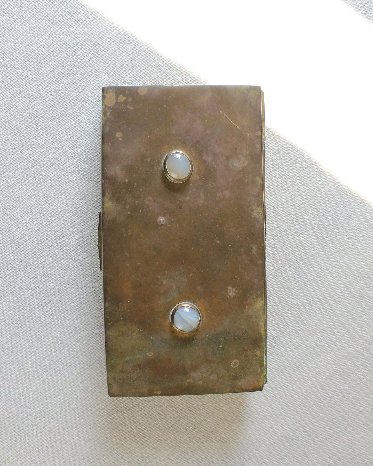Brass Domino Style Box