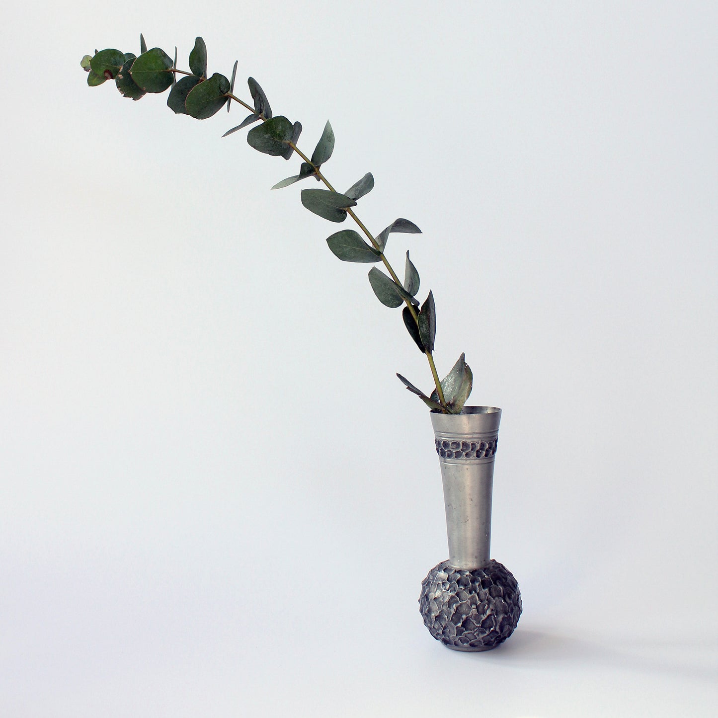 Norwegian Pewter Bud Vase