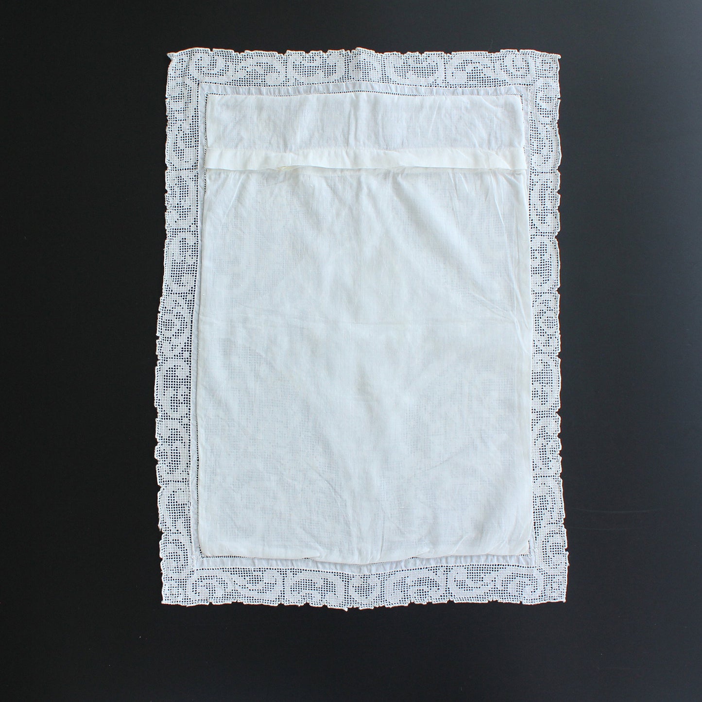 Early 1900s Lace Sham