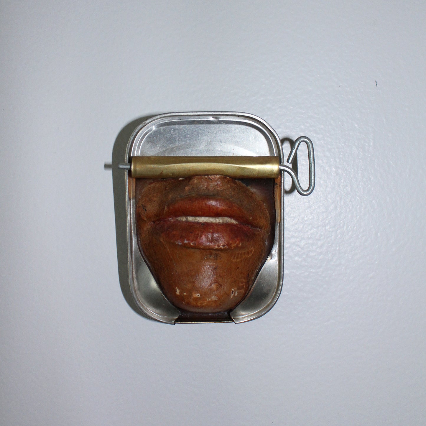 Sardine Can Lip Sculpture- Juan Nickford (1925-2001)