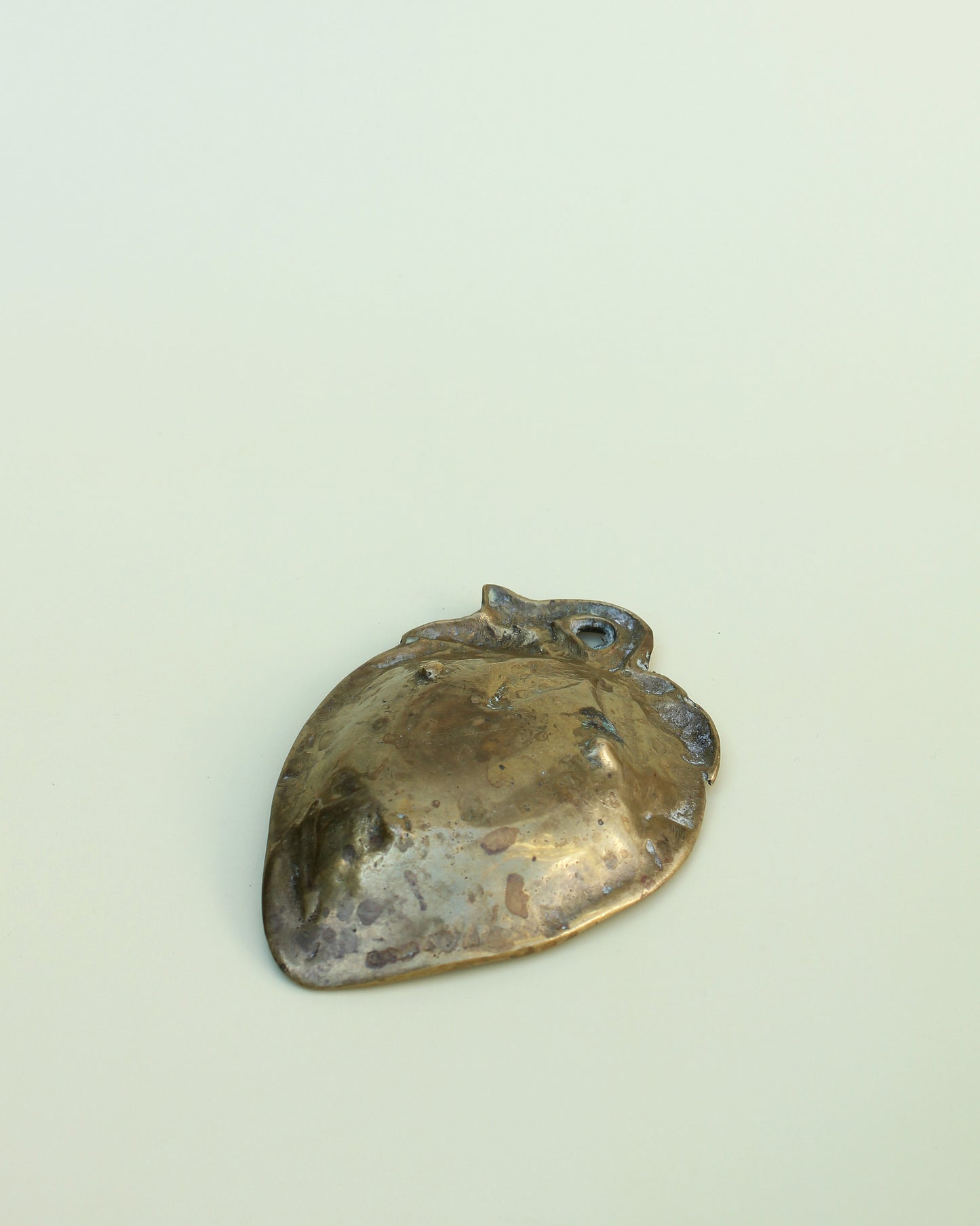 Brass Strawberry Trinket Dish