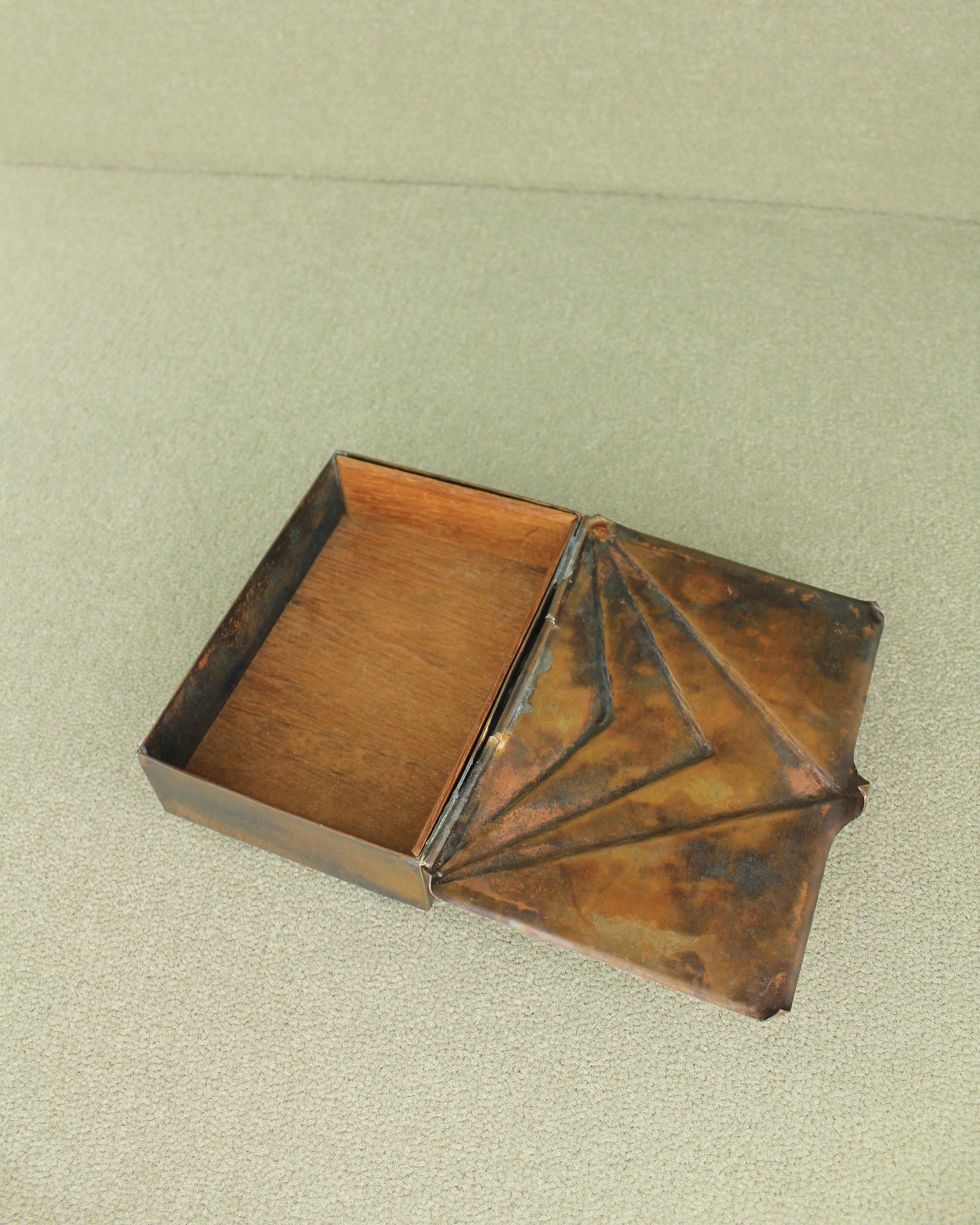 Copper Envelope Style Box