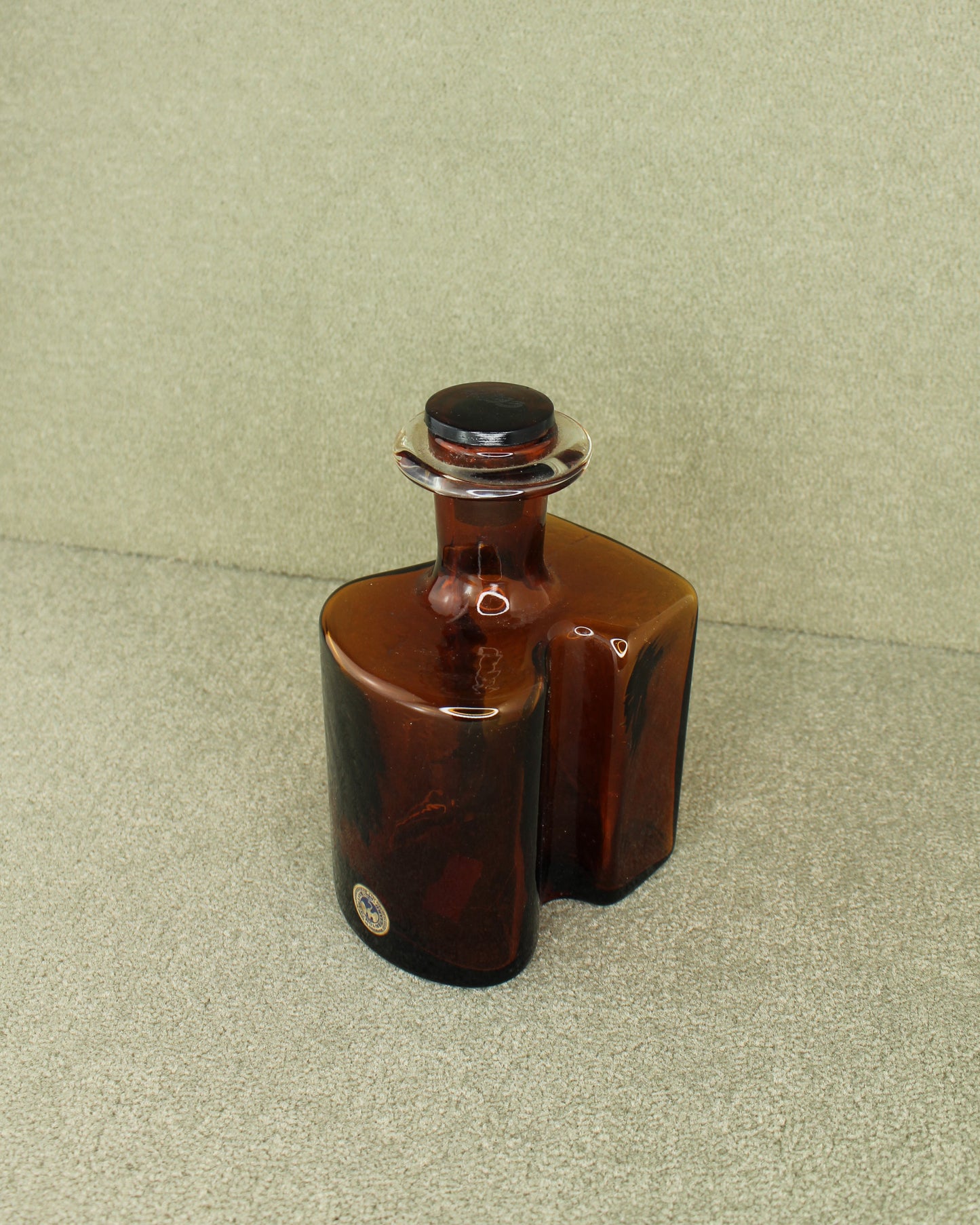 1960s Danish Schnapps Bottle