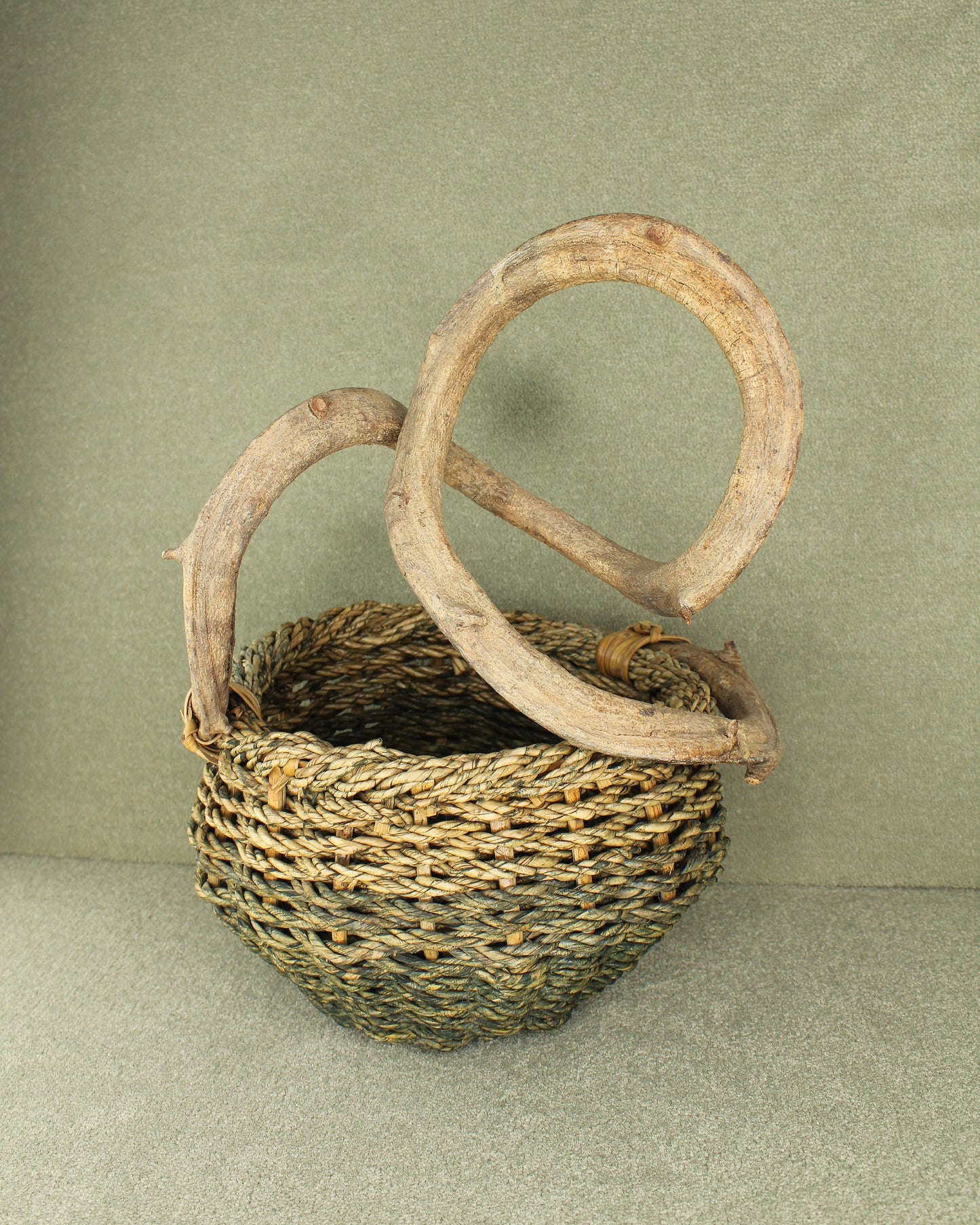 Vine Handled Basket