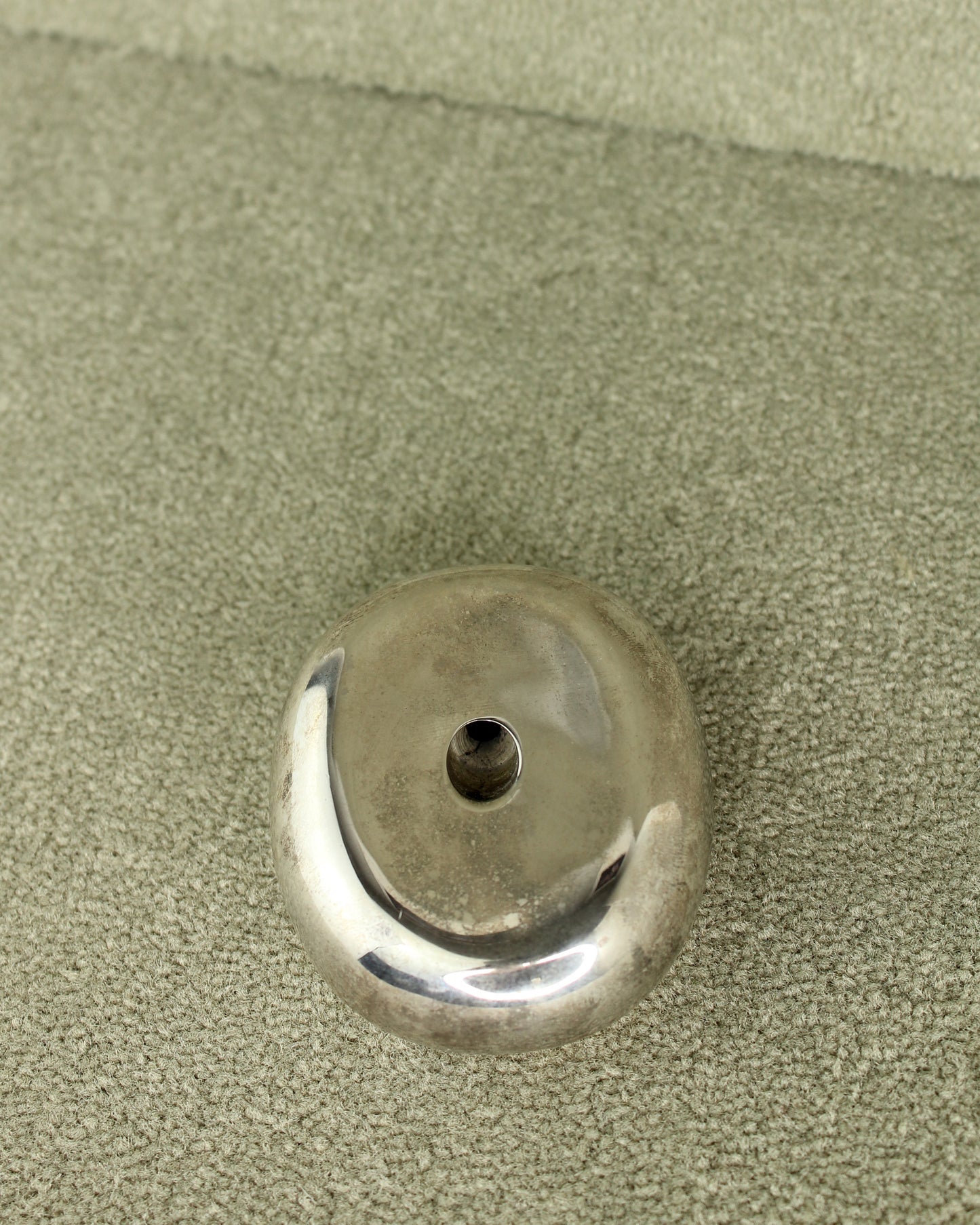 Sterling Silver Pebble Bud Vase/ Pen Holder