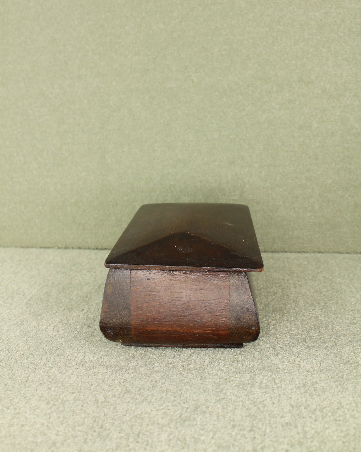 Flared Wooden Trinket Box