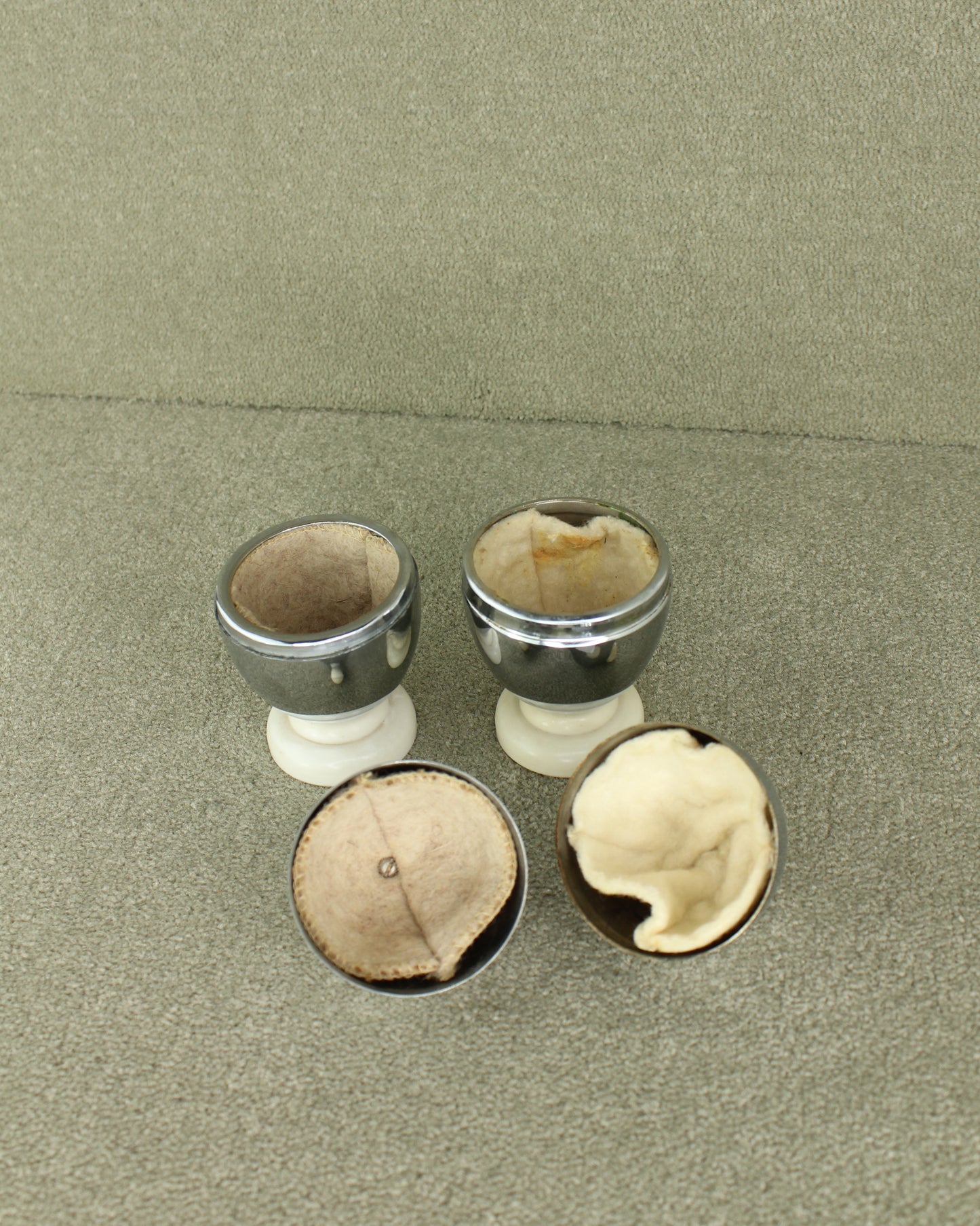 Chrome Egg Warmers