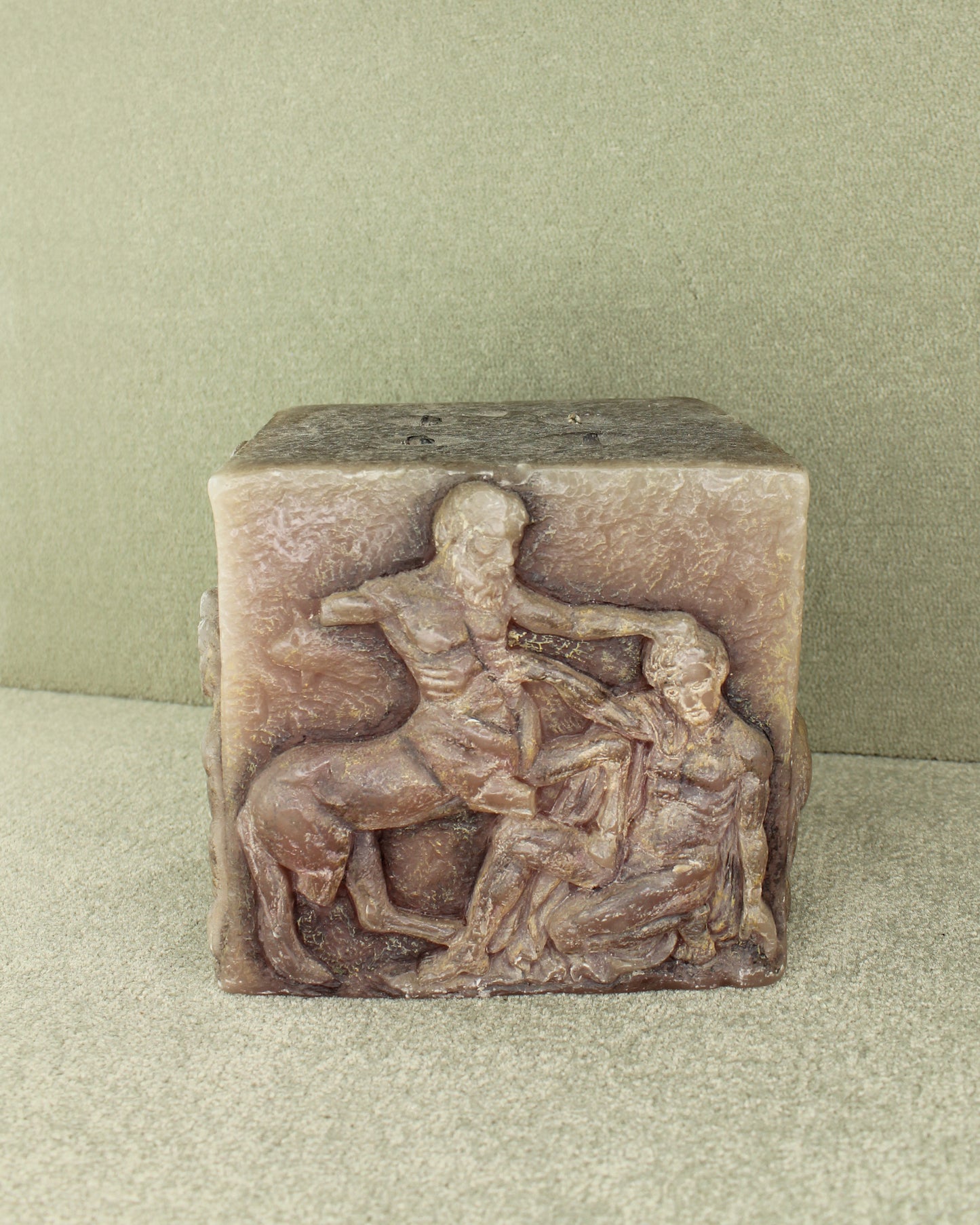 Greek Mythology 4 Wick Centaur and Man Candle
