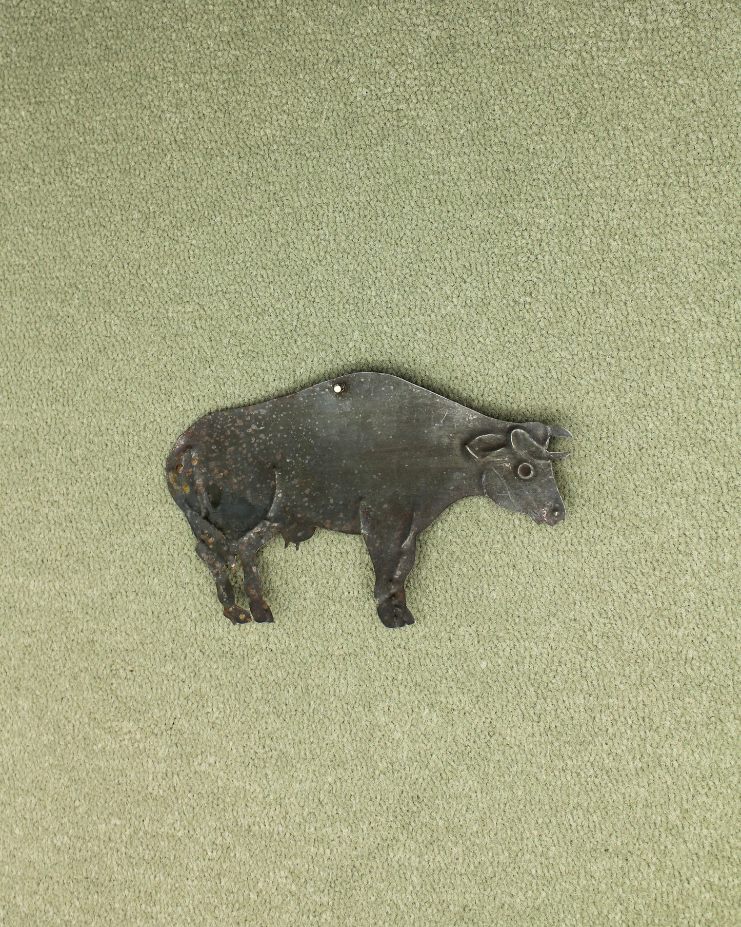 Decorative Tin Cow