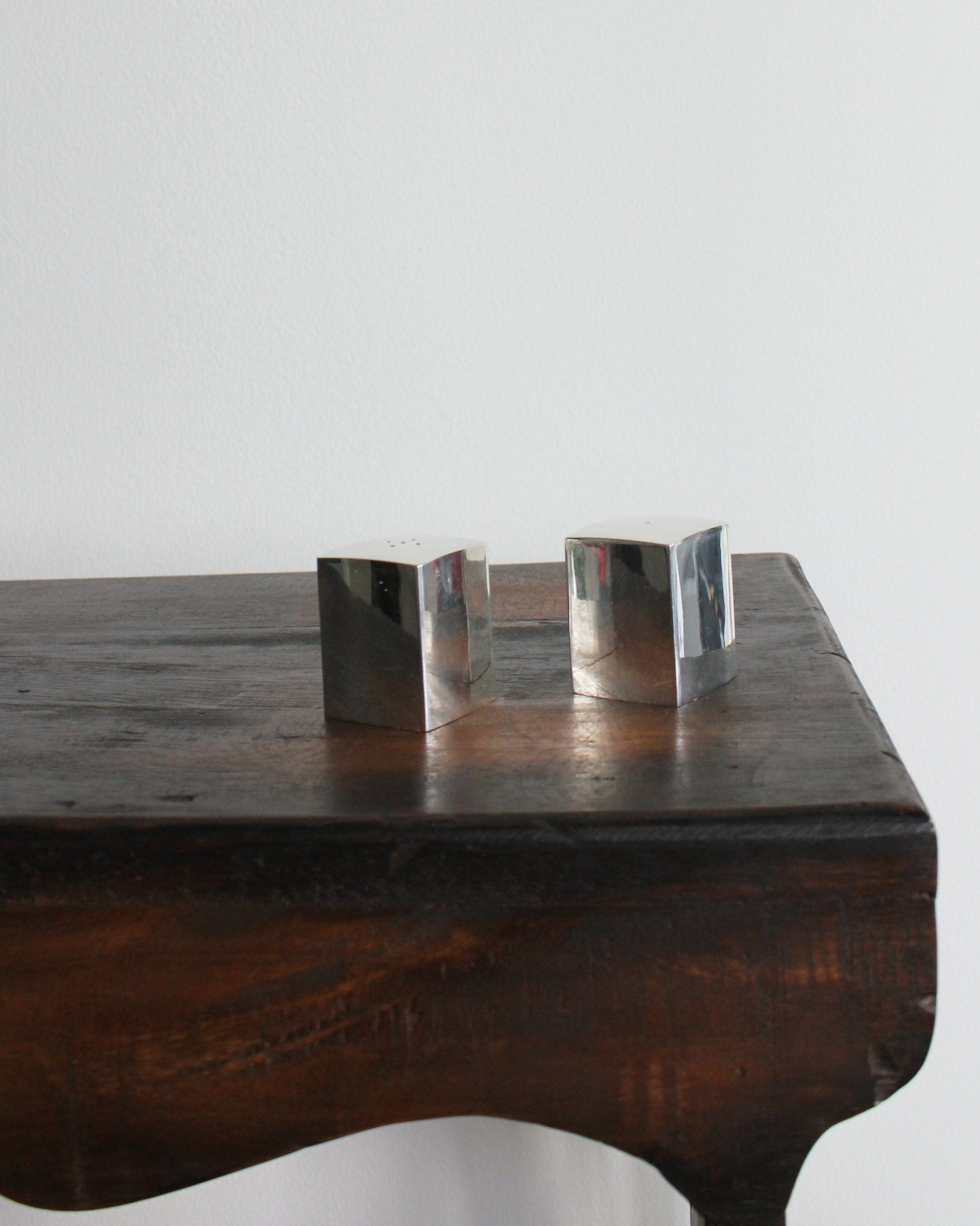 Chrome Salt & Pepper Shakers