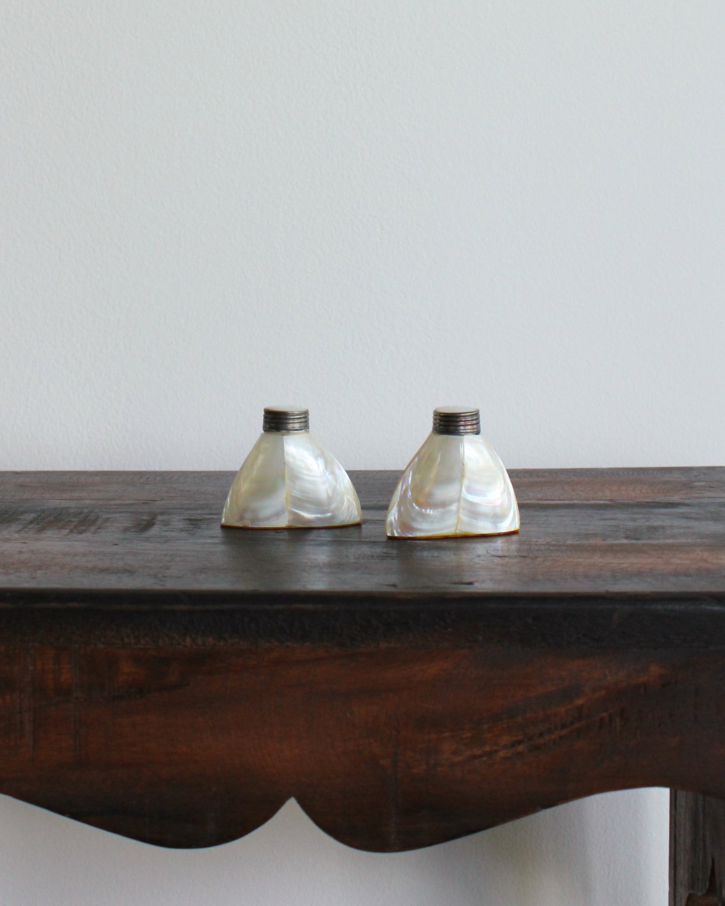 Mother of Pearl Salt & Pepper Shakers