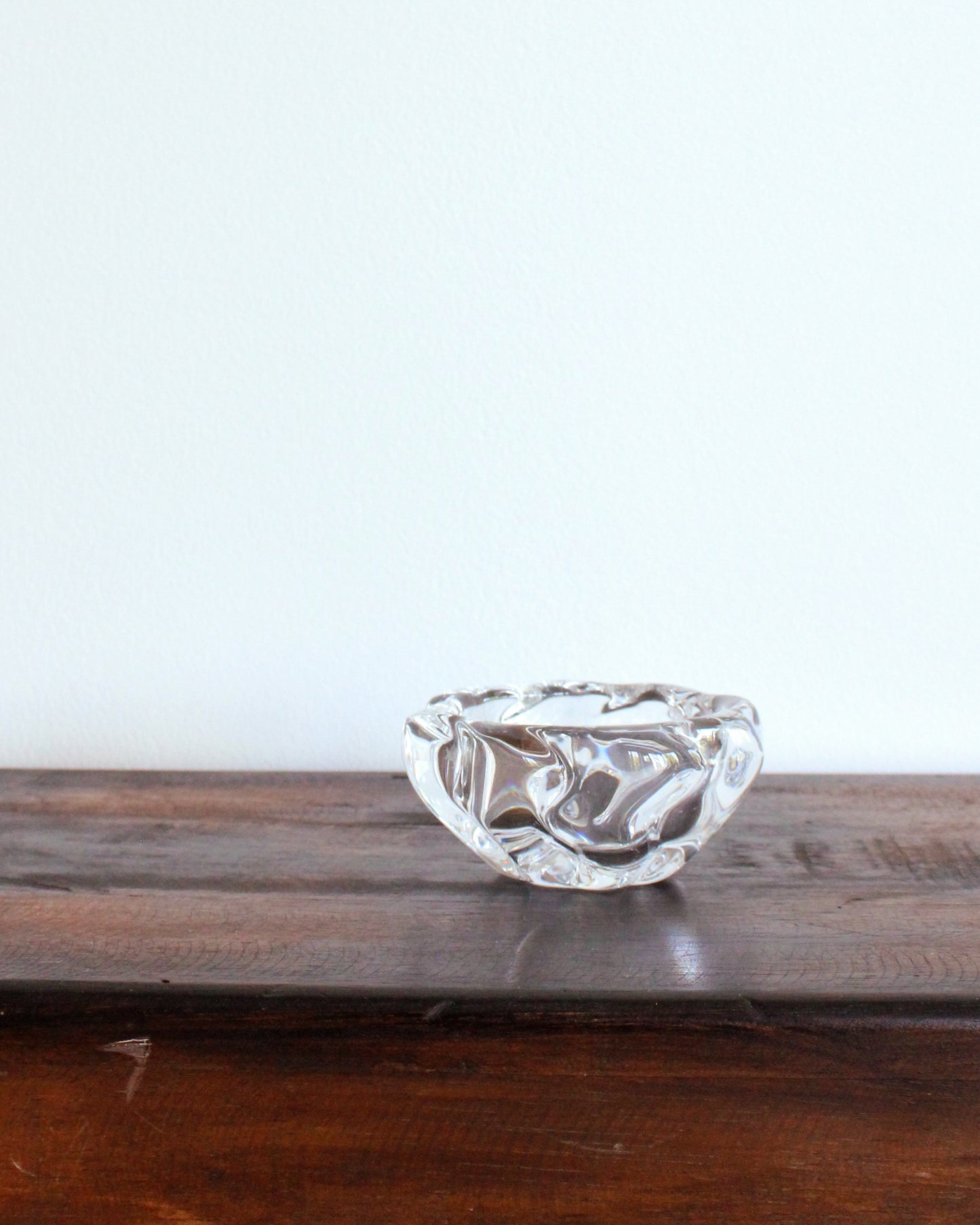 French Crystal Free Form Bowl