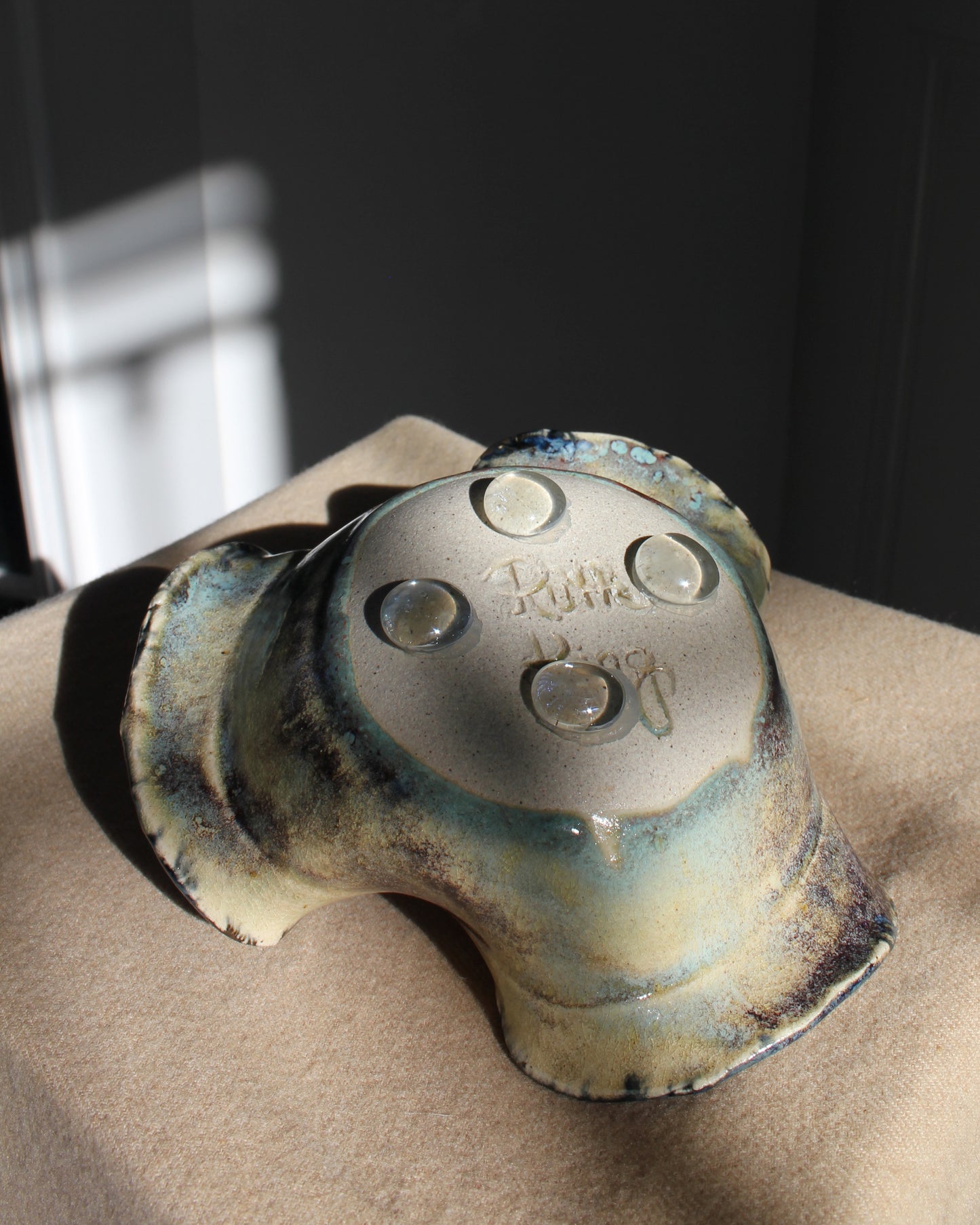 Ruth King Crumpled Bowl