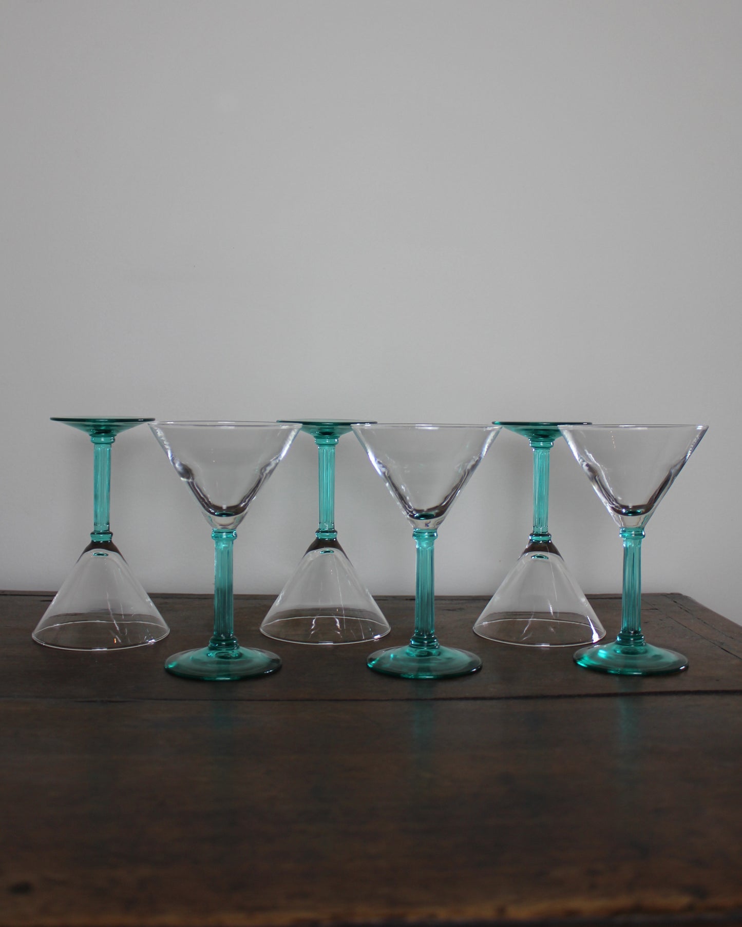 Doric Column Martini Glasses