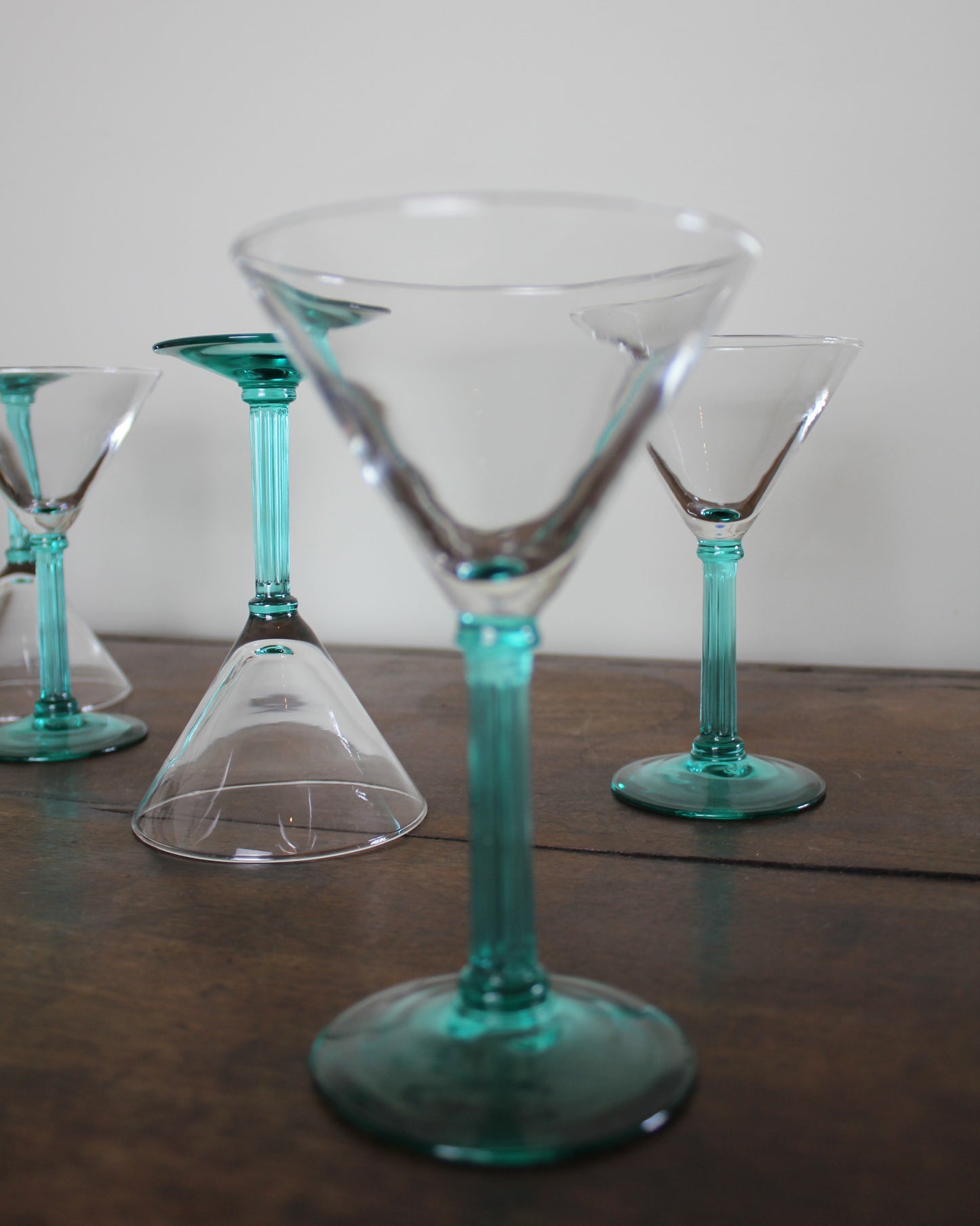 Doric Column Martini Glasses