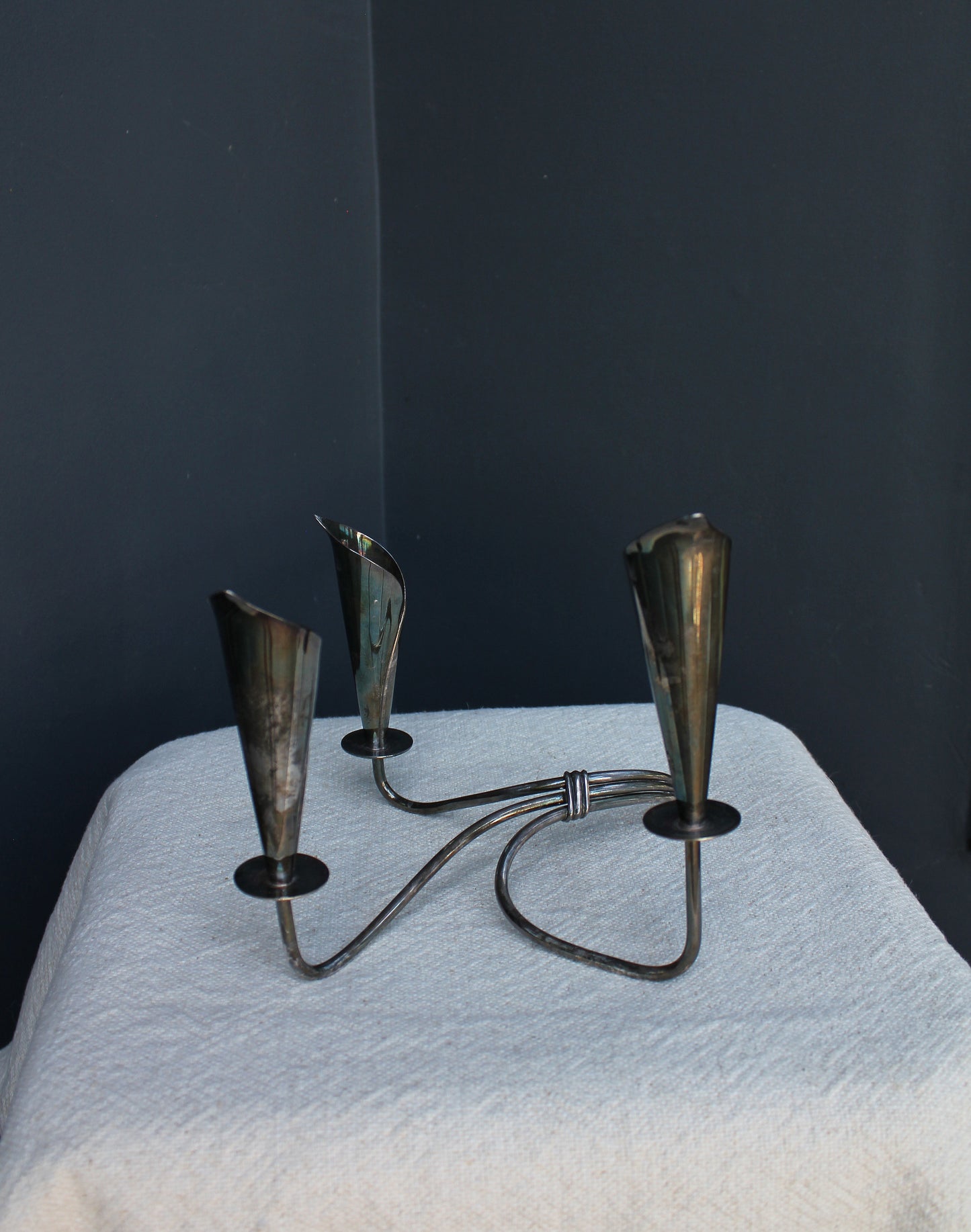 Danish Calla Lily Candle Holder