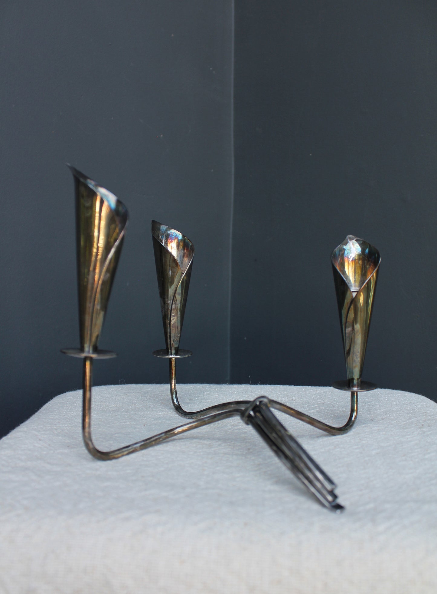 Danish Calla Lily Candle Holder