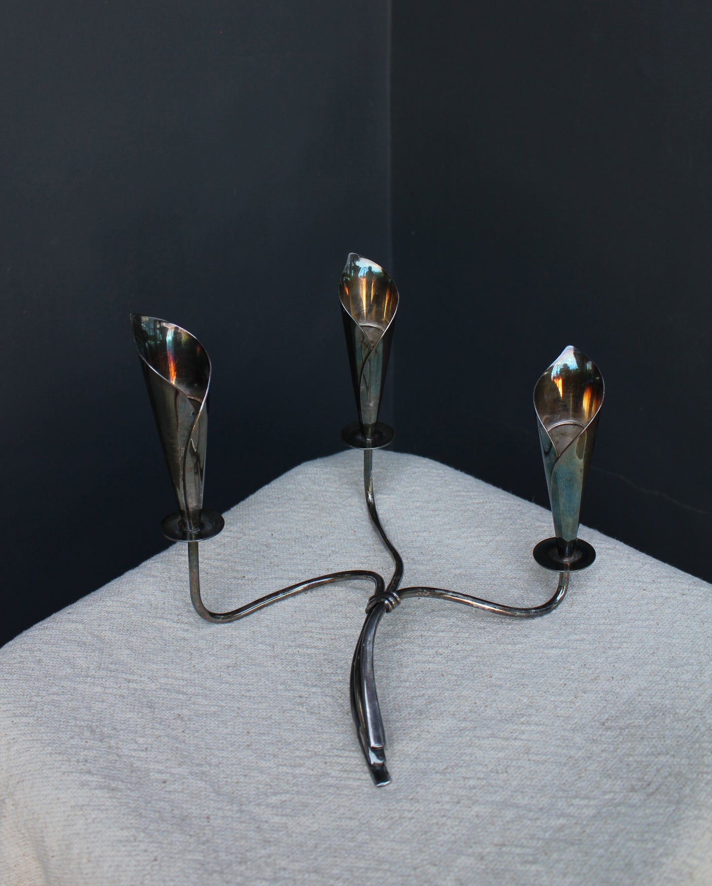 Danish Calla Lily Candle Holder