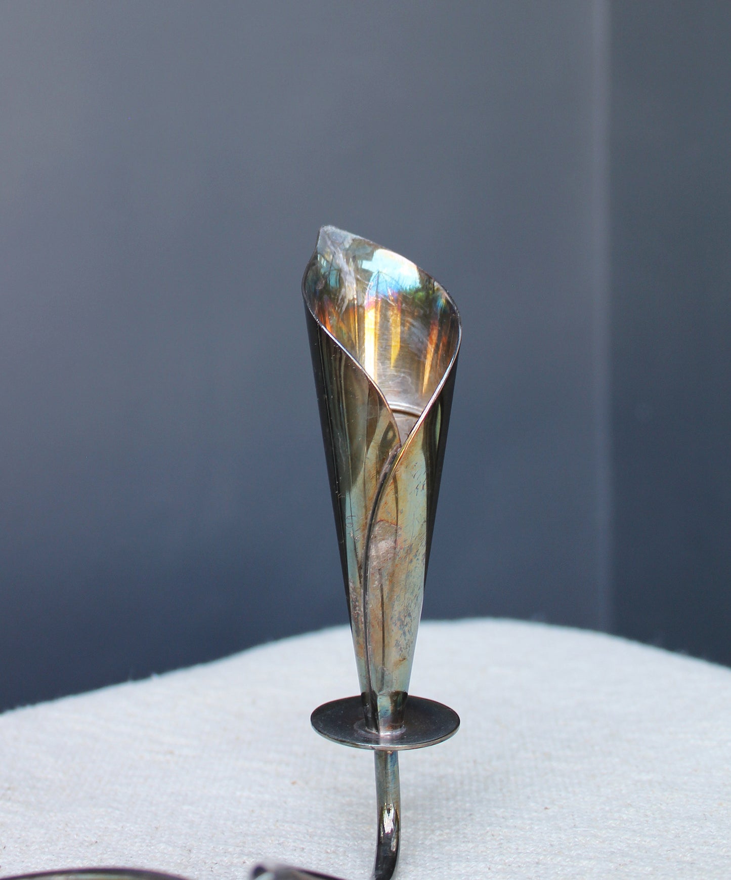 Danish Calla Lily Candle Holder