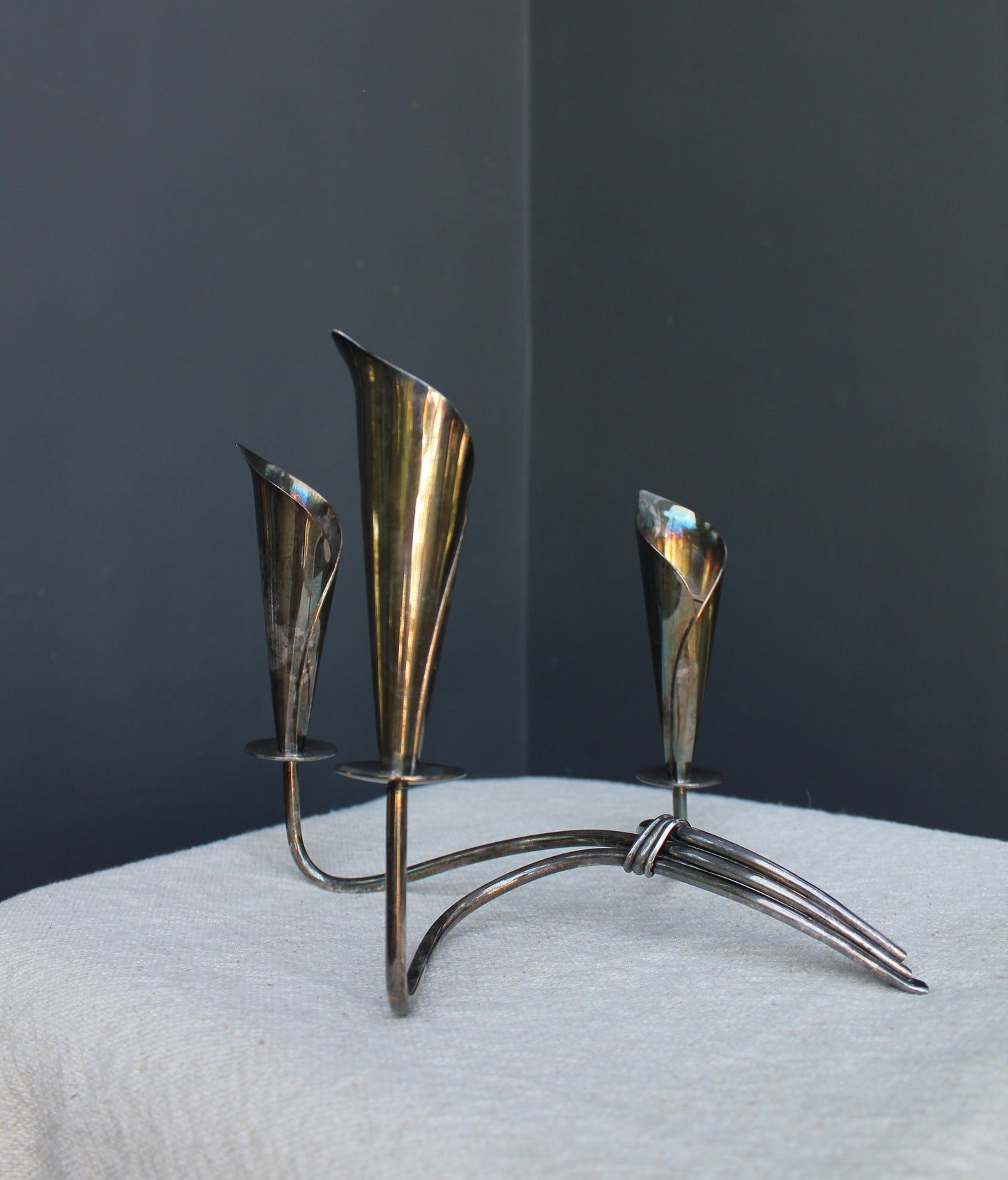 Danish Calla Lily Candle Holder