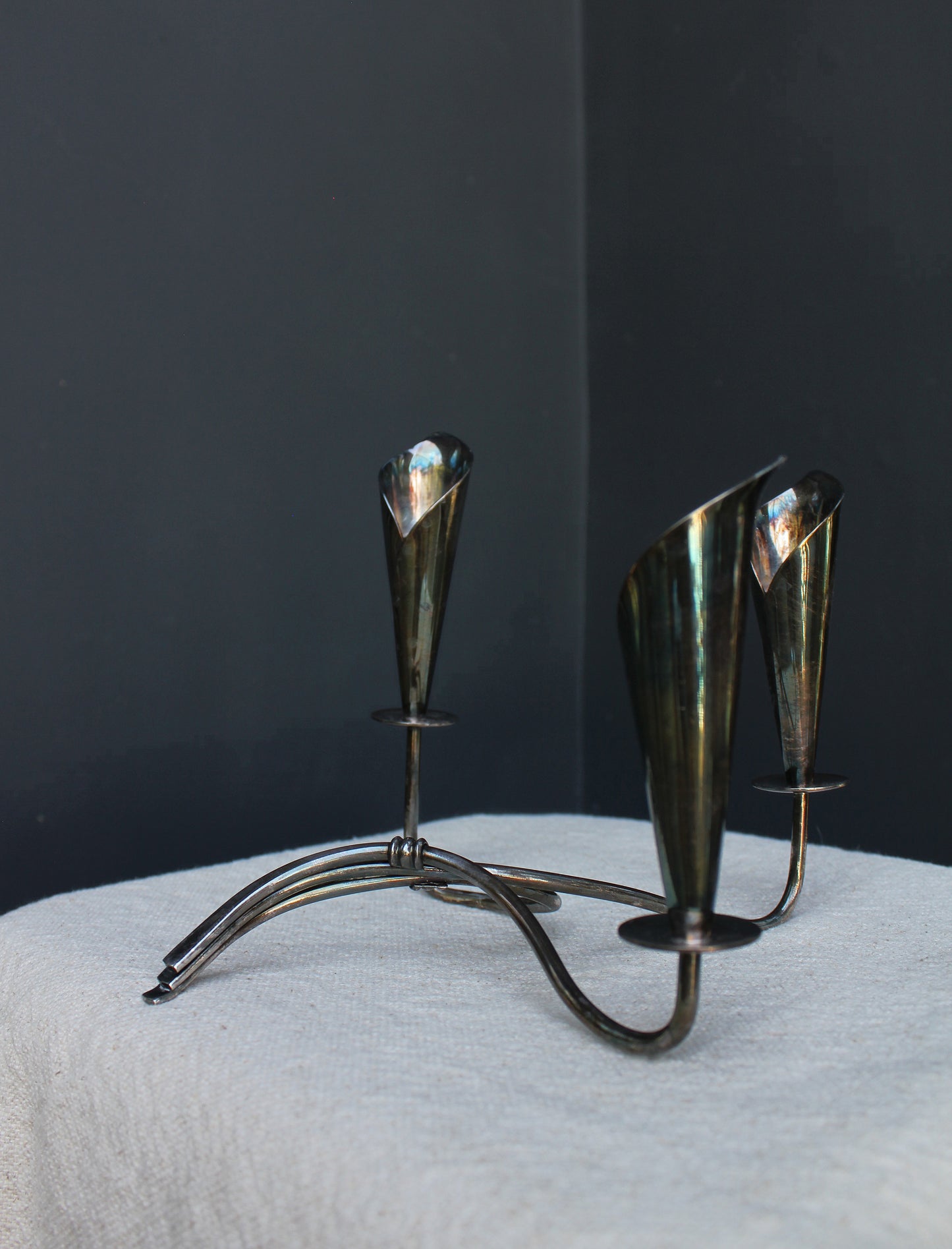 Danish Calla Lily Candle Holder