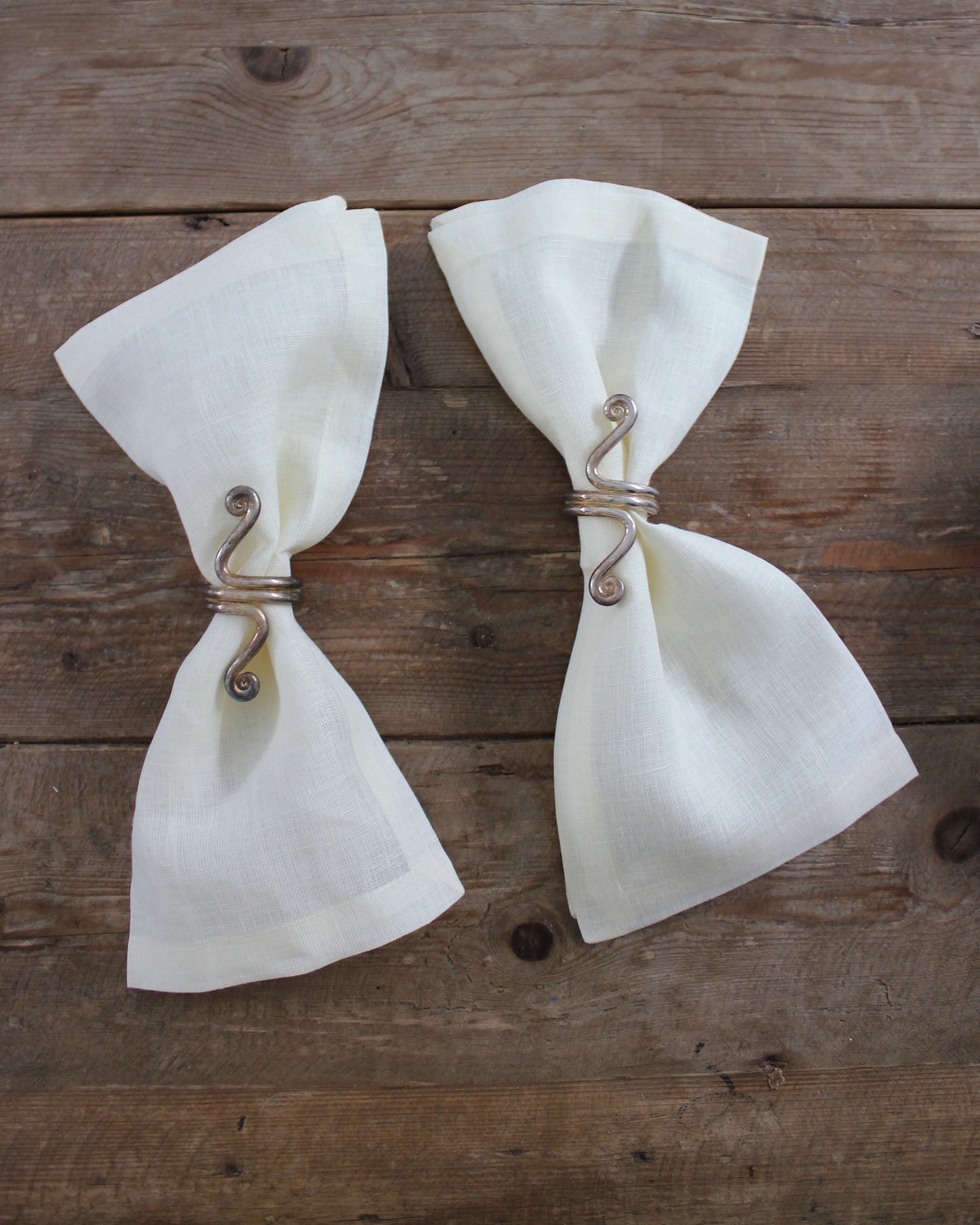 Twirl Napkin Rings