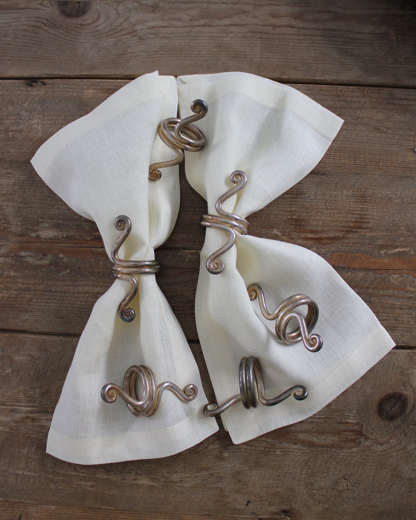 Twirl Napkin Rings