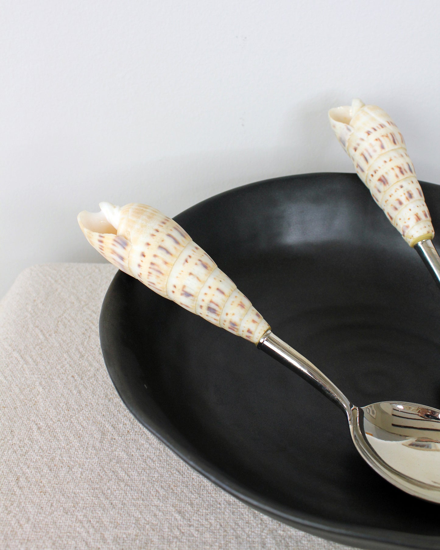 Shell Handle Salad Servers