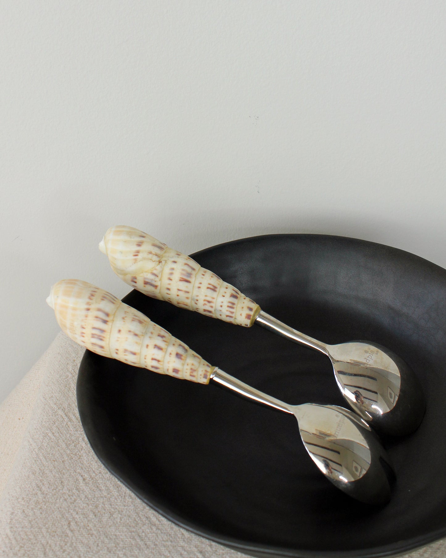 Shell Handle Salad Servers