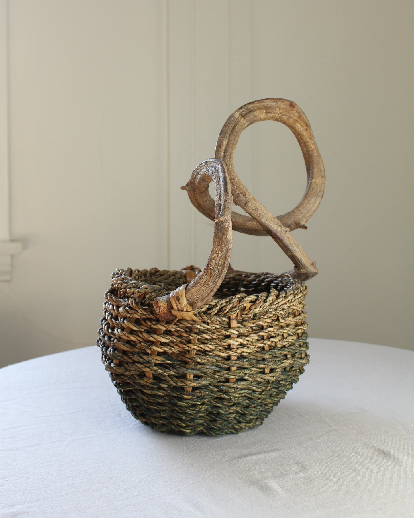 Vine Handled Basket