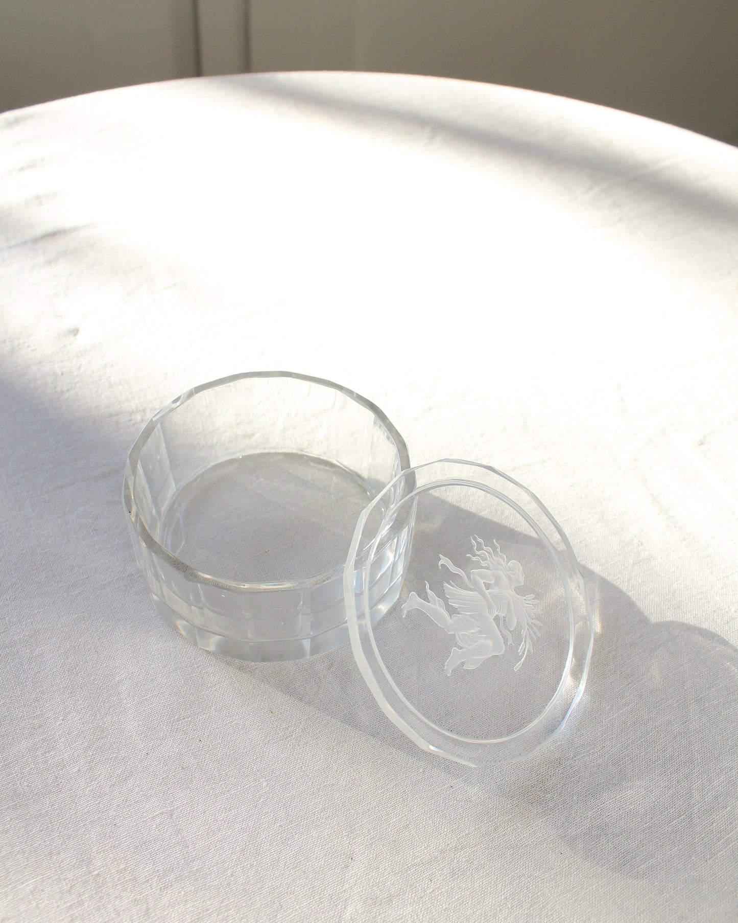 Woman with a Sheaf of Wheat Glass Box