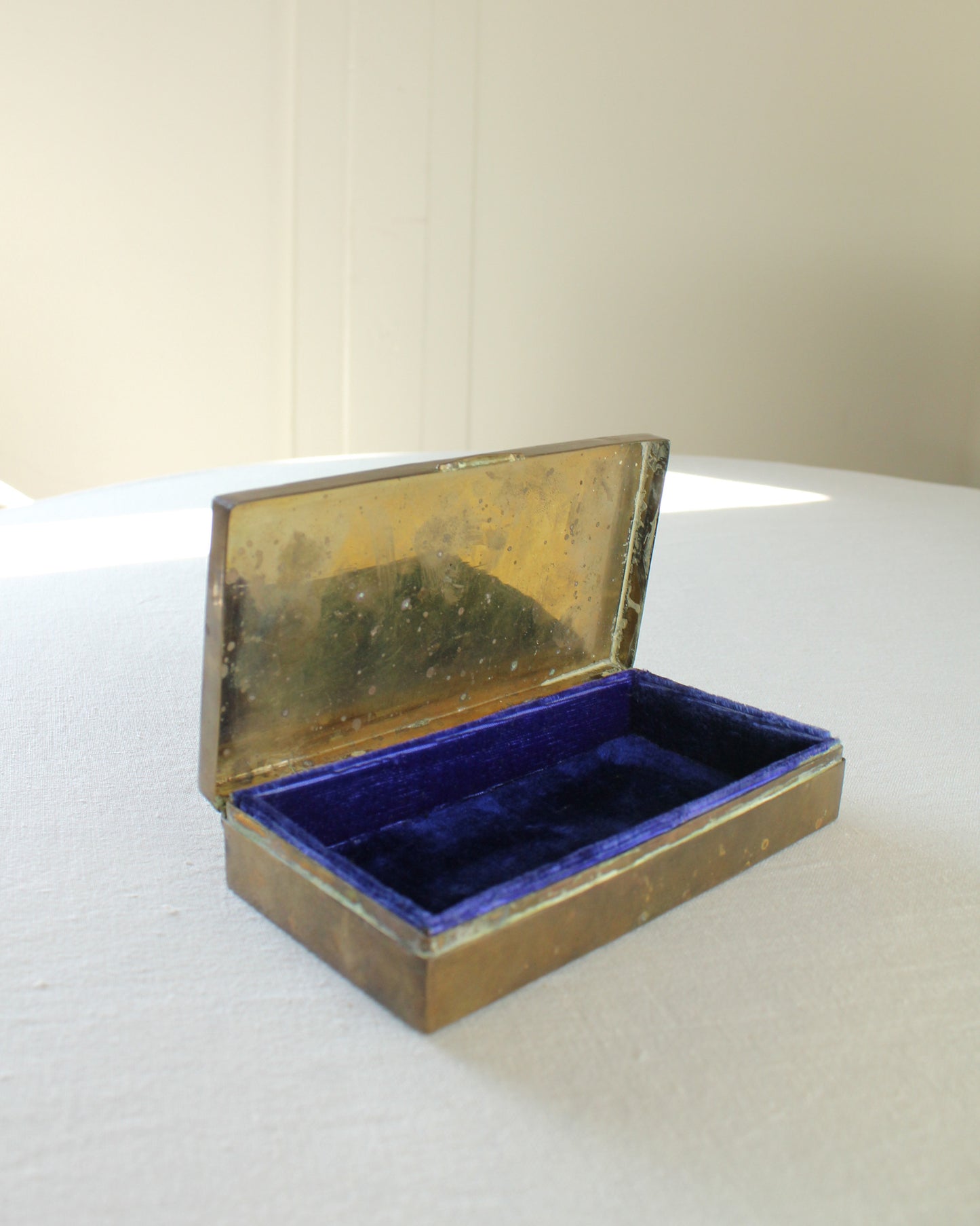 Brass Domino Style Box