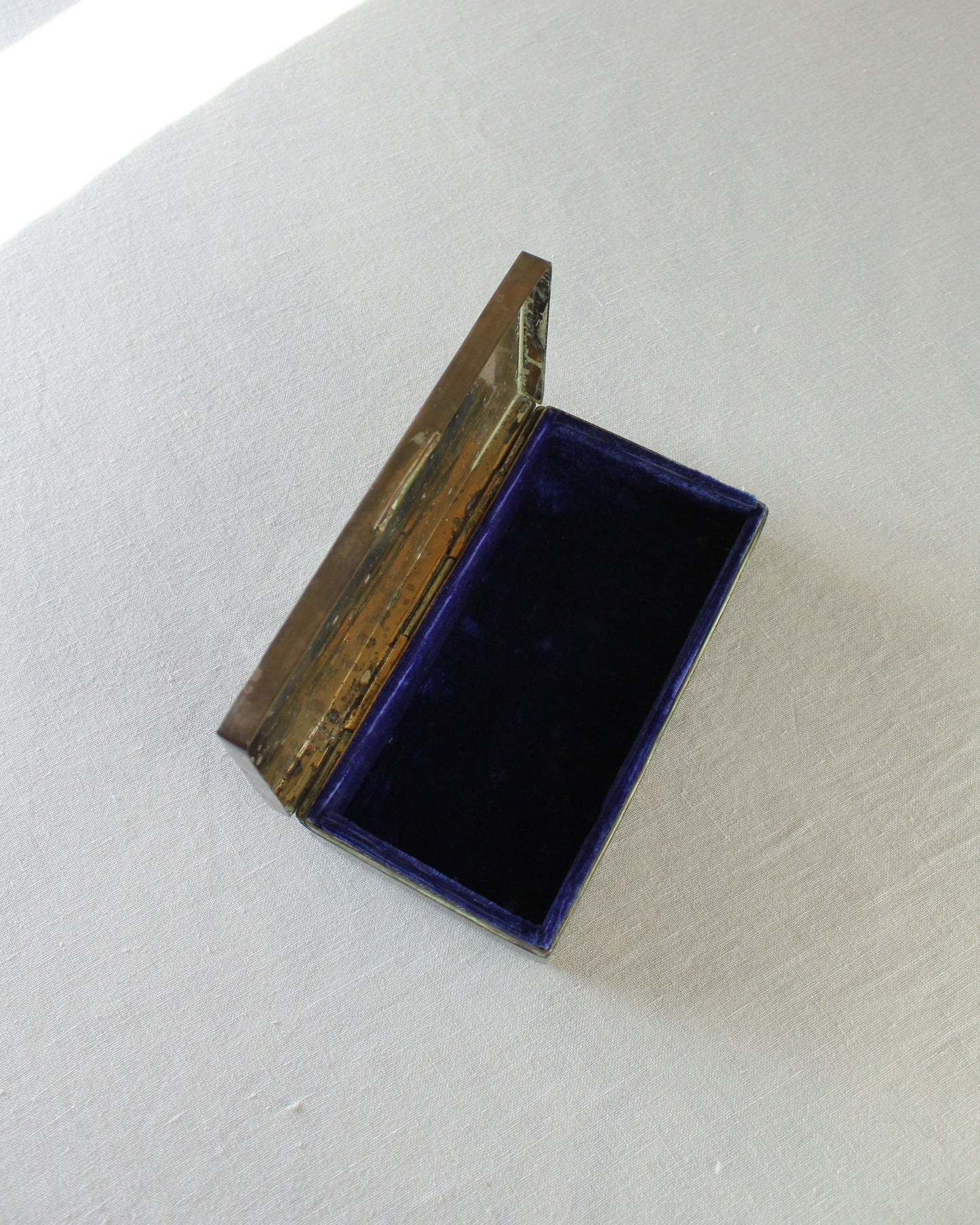 Brass Domino Style Box