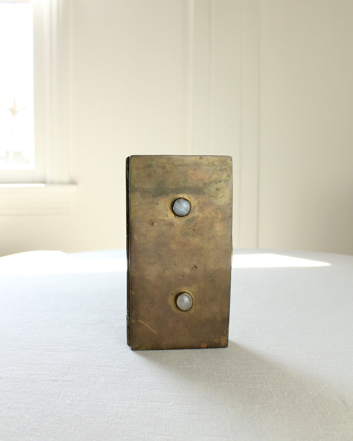 Brass Domino Style Box