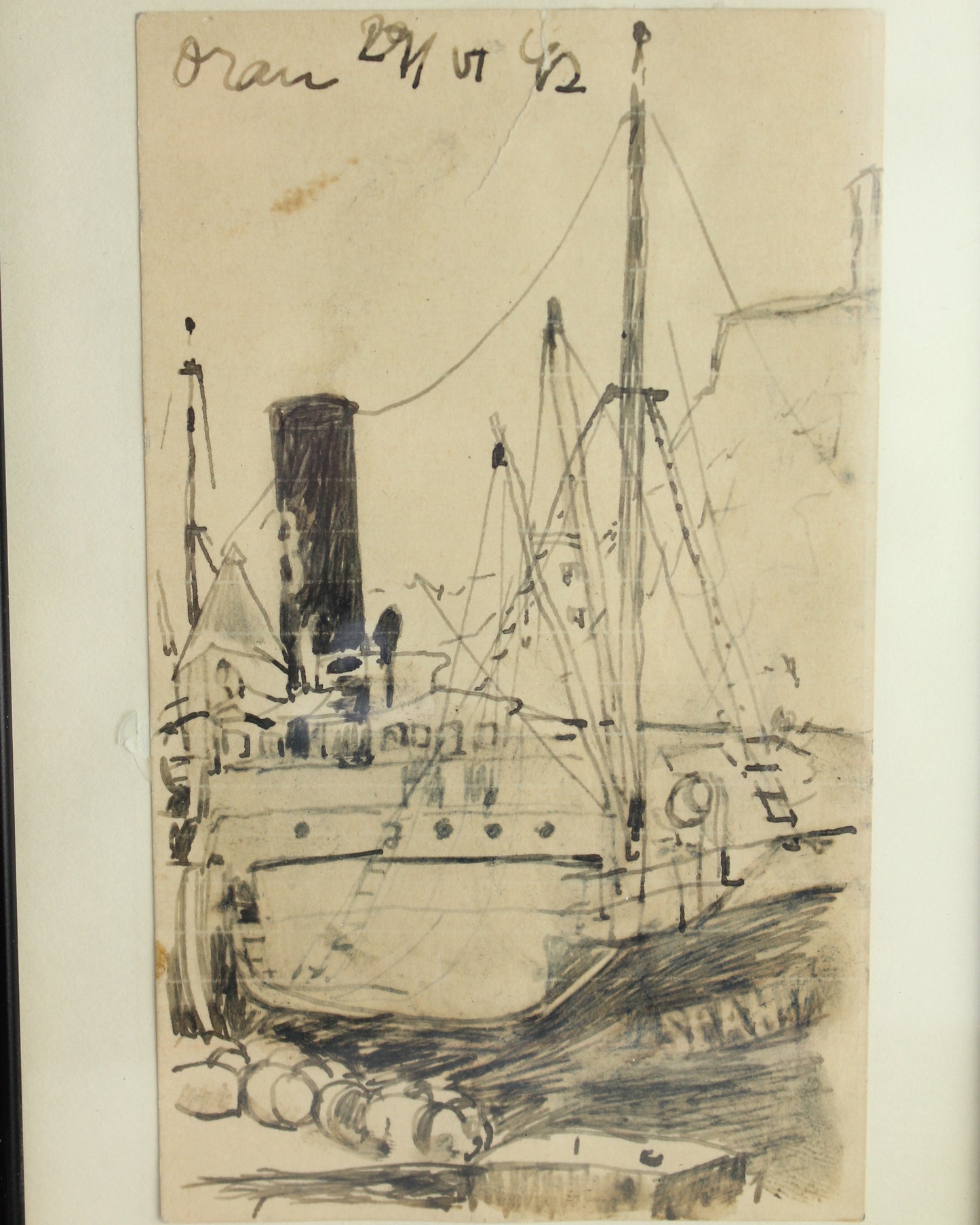 Oran 1942 Sketch