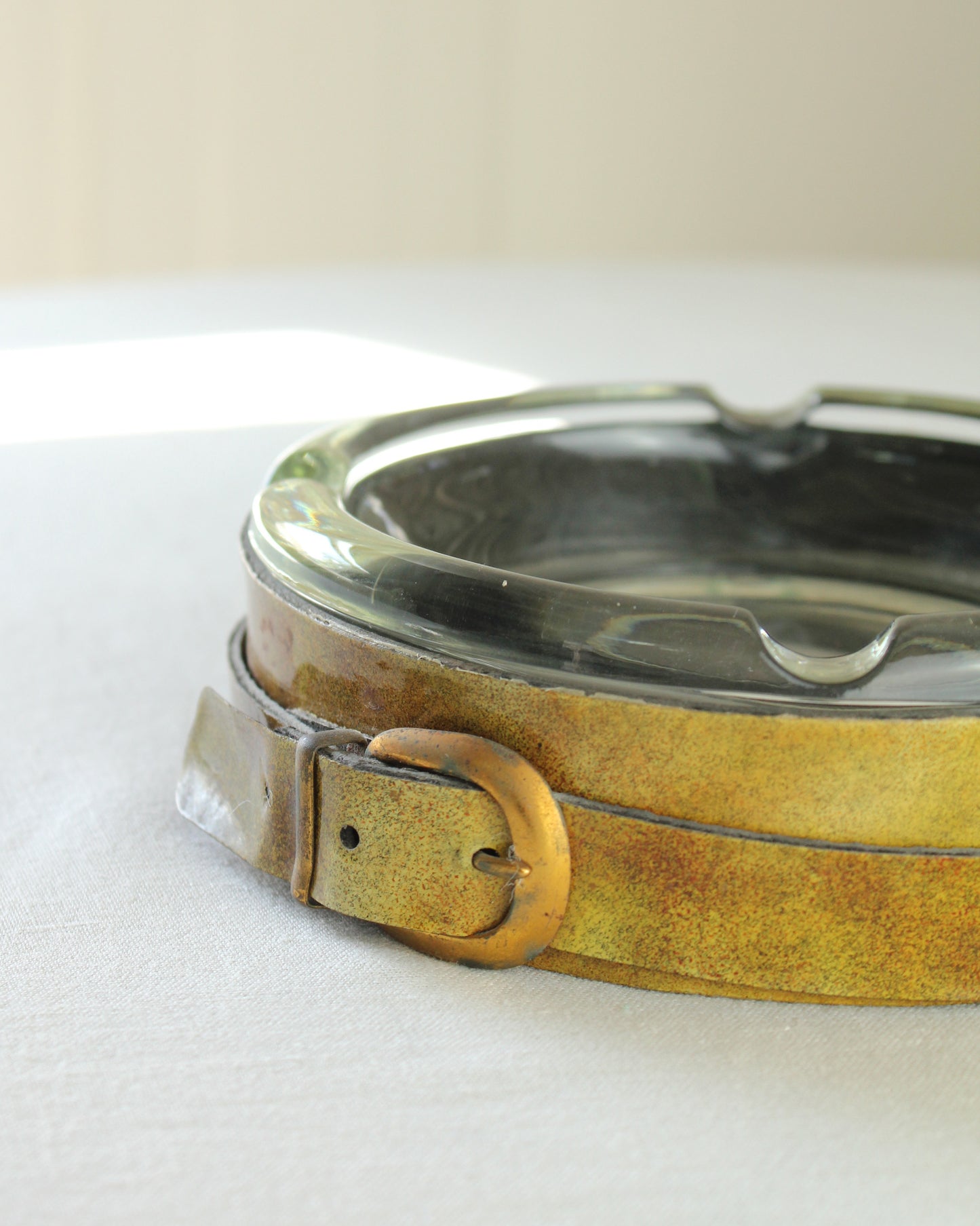 Leather Dog Collar Ashtray