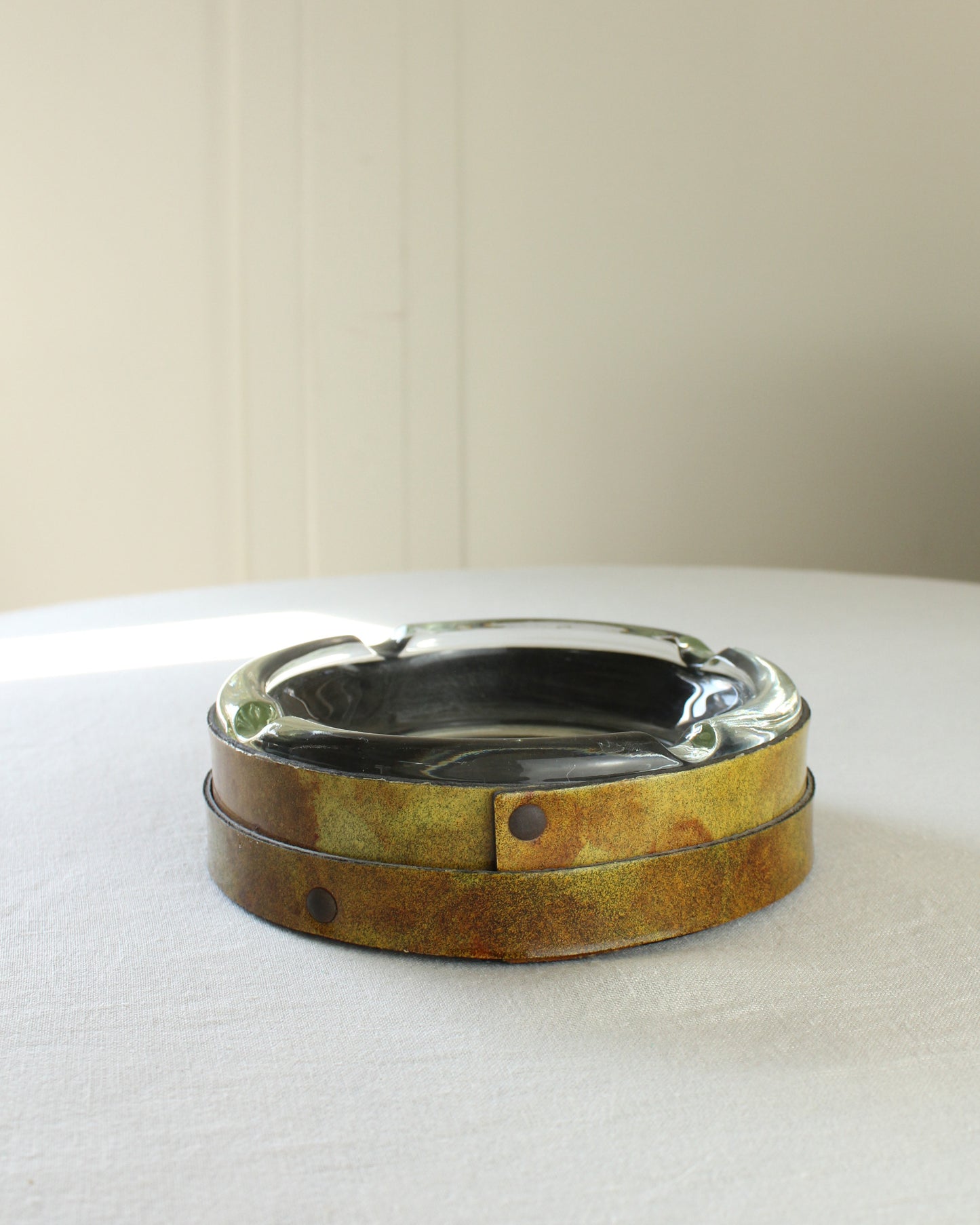 Leather Dog Collar Ashtray