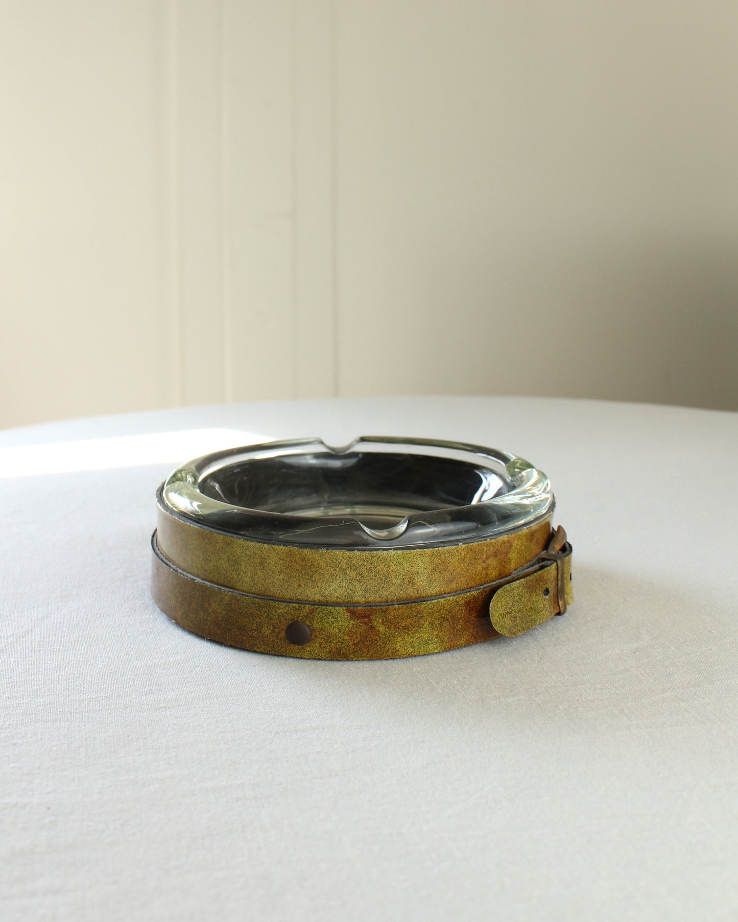 Leather Dog Collar Ashtray