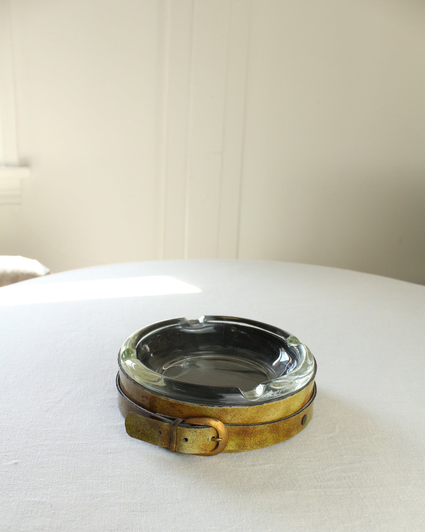 Leather Dog Collar Ashtray